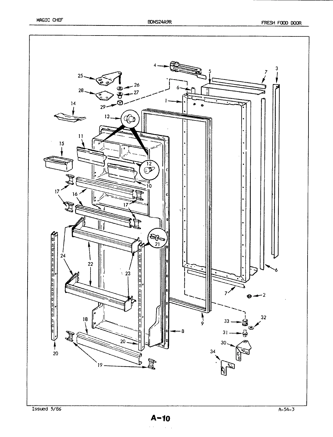 04 - FRESH FOOD DOOR