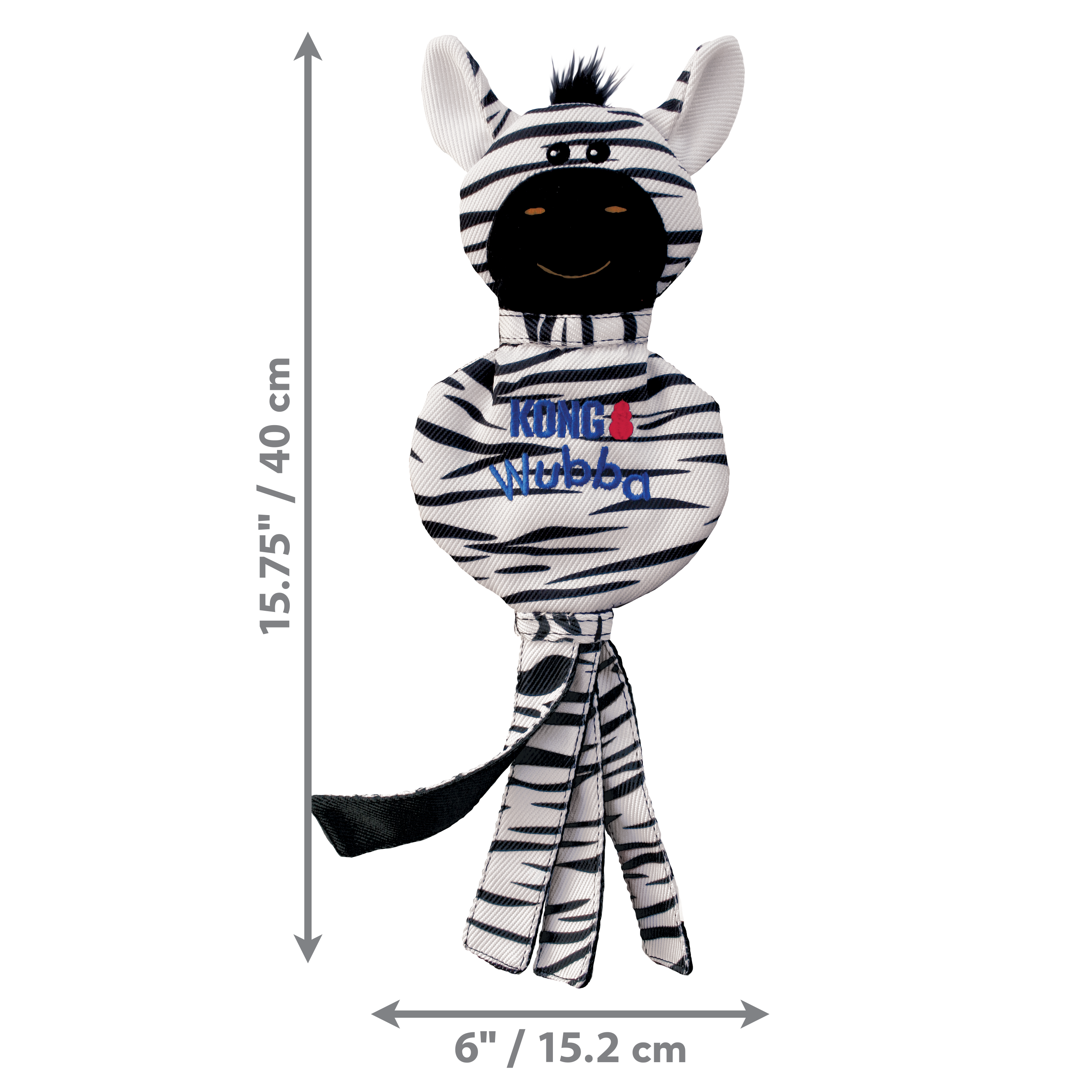 Wubba No Stuff Zebra dimoffpack product image