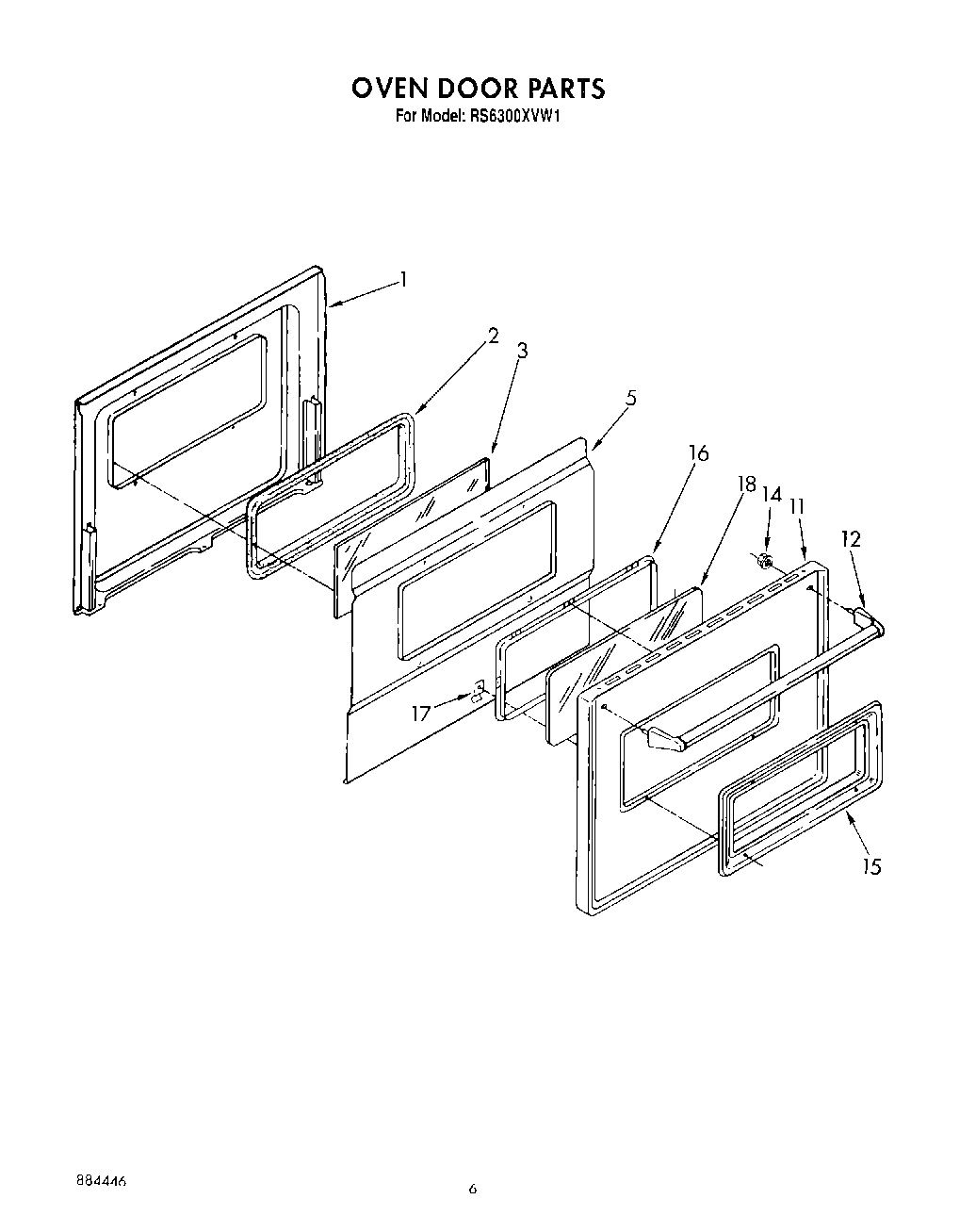 04 - OVEN DOOR, OPTIONAL