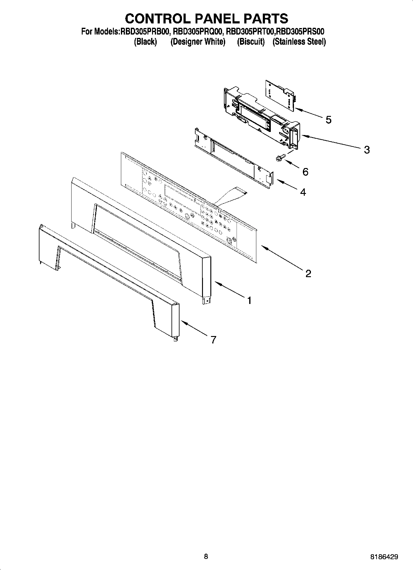 06 - CONTROL PANEL PARTS