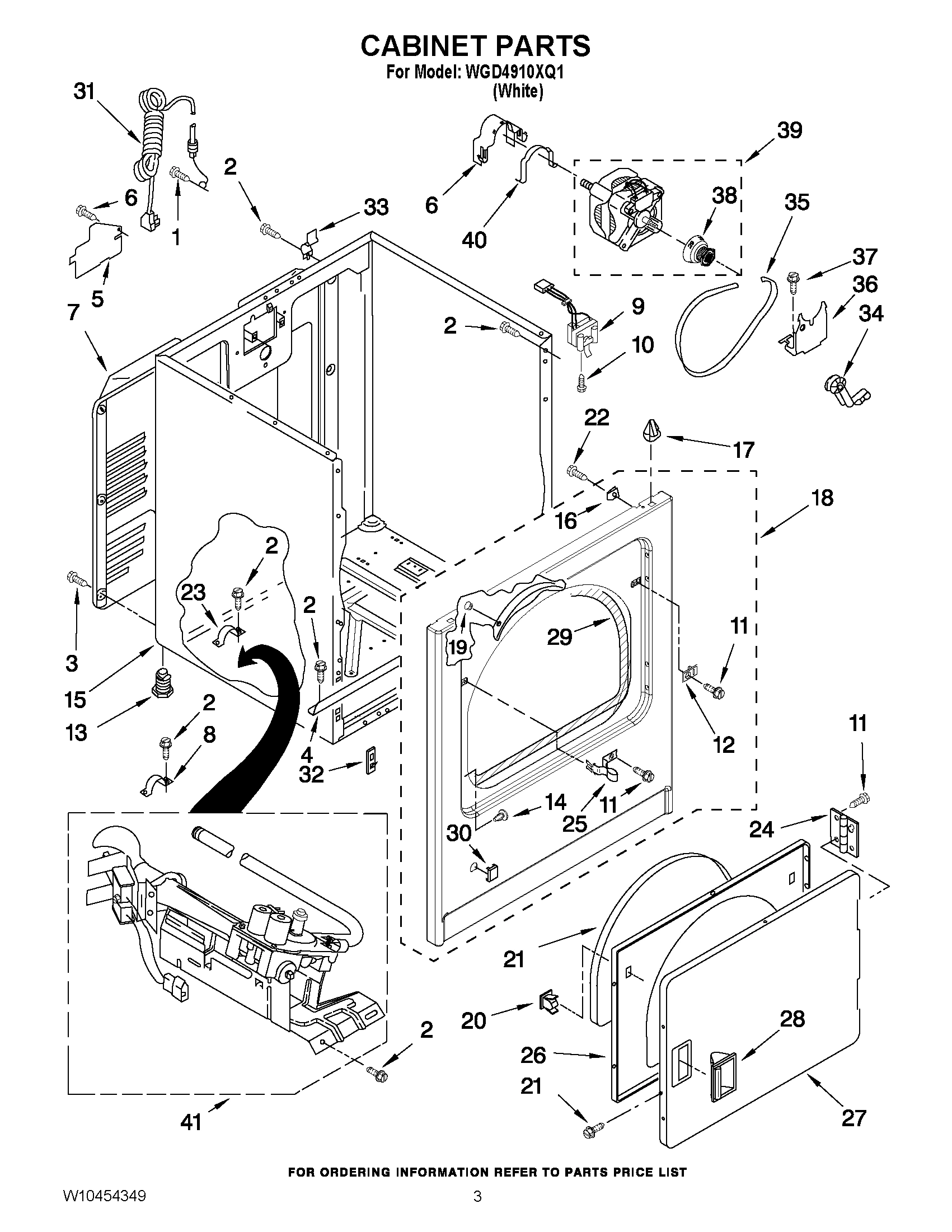 02 - CABINET PARTS