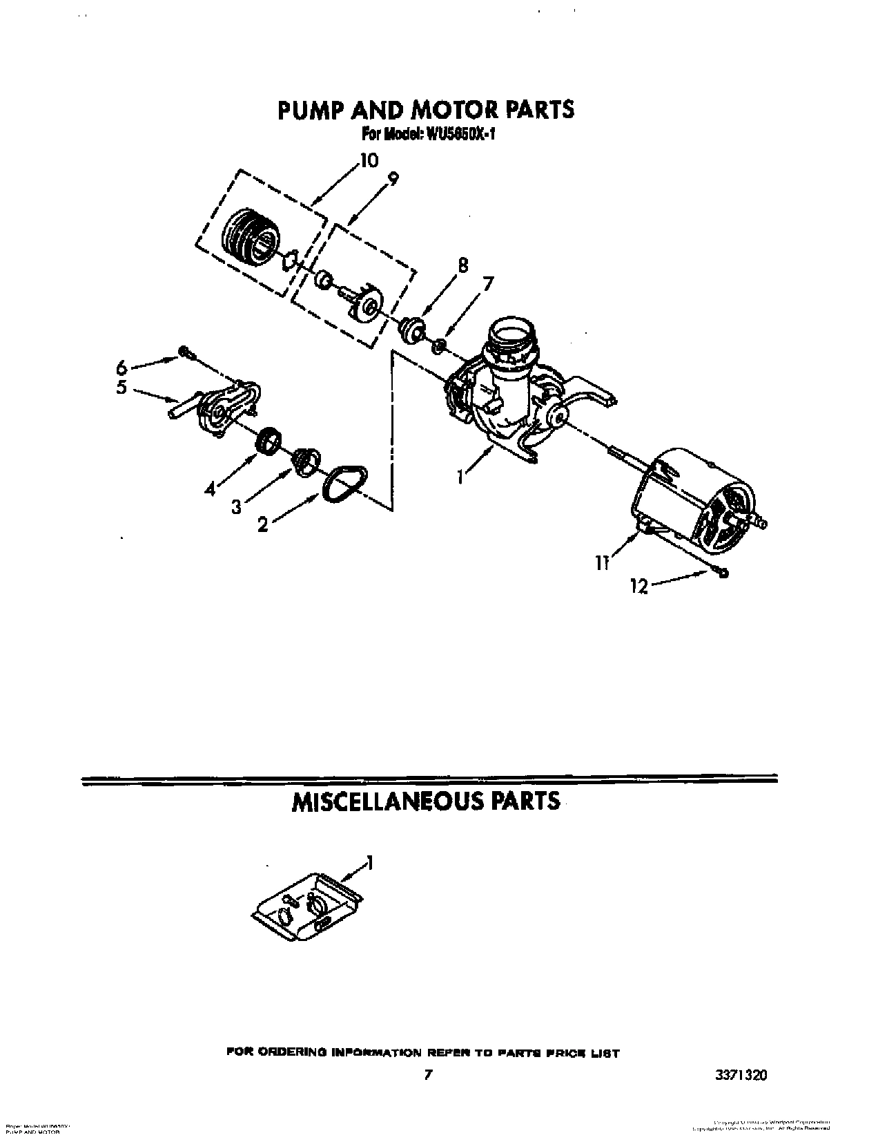 06 - PUMP AND MOTOR, MISCELLANEOUS