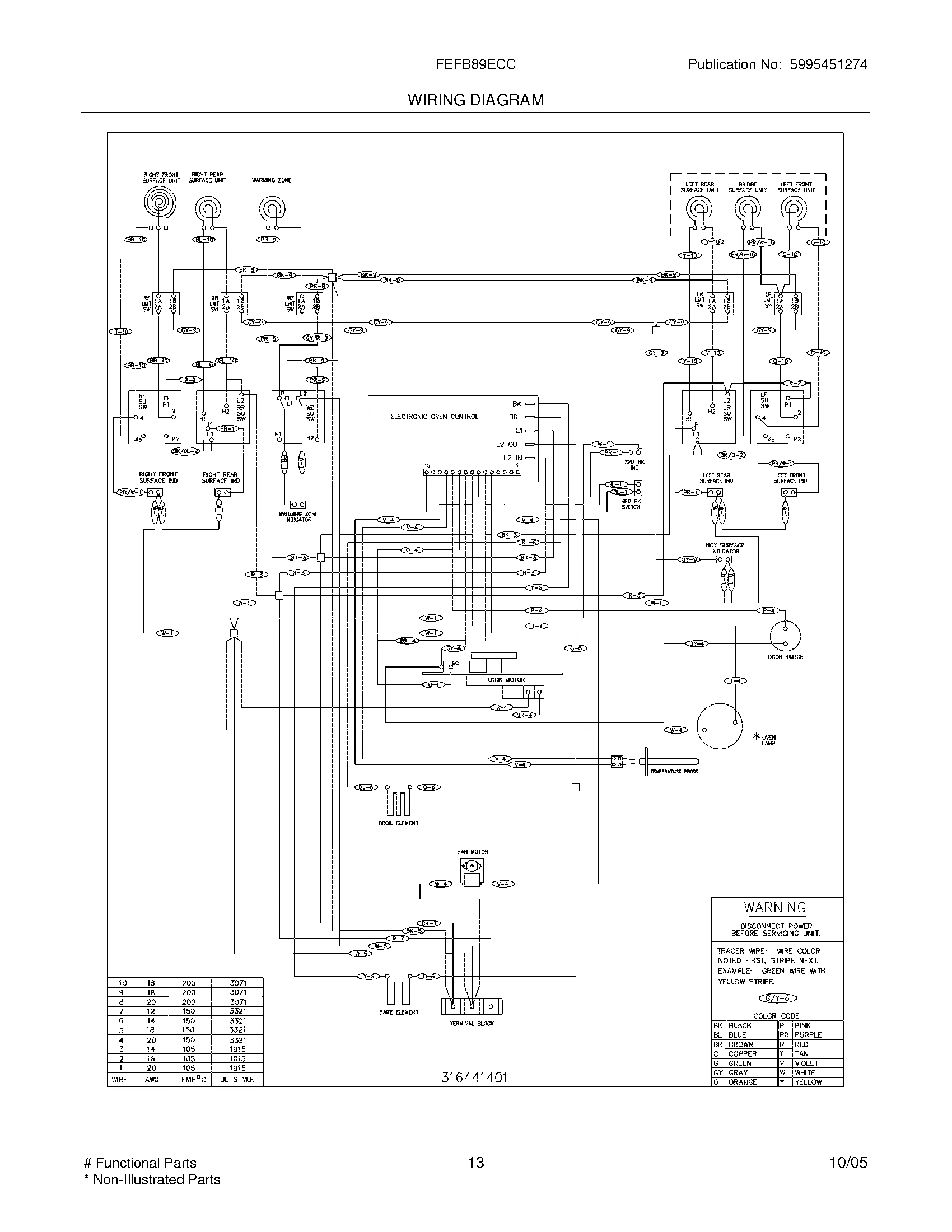 13 - WIRING DIAGRAM