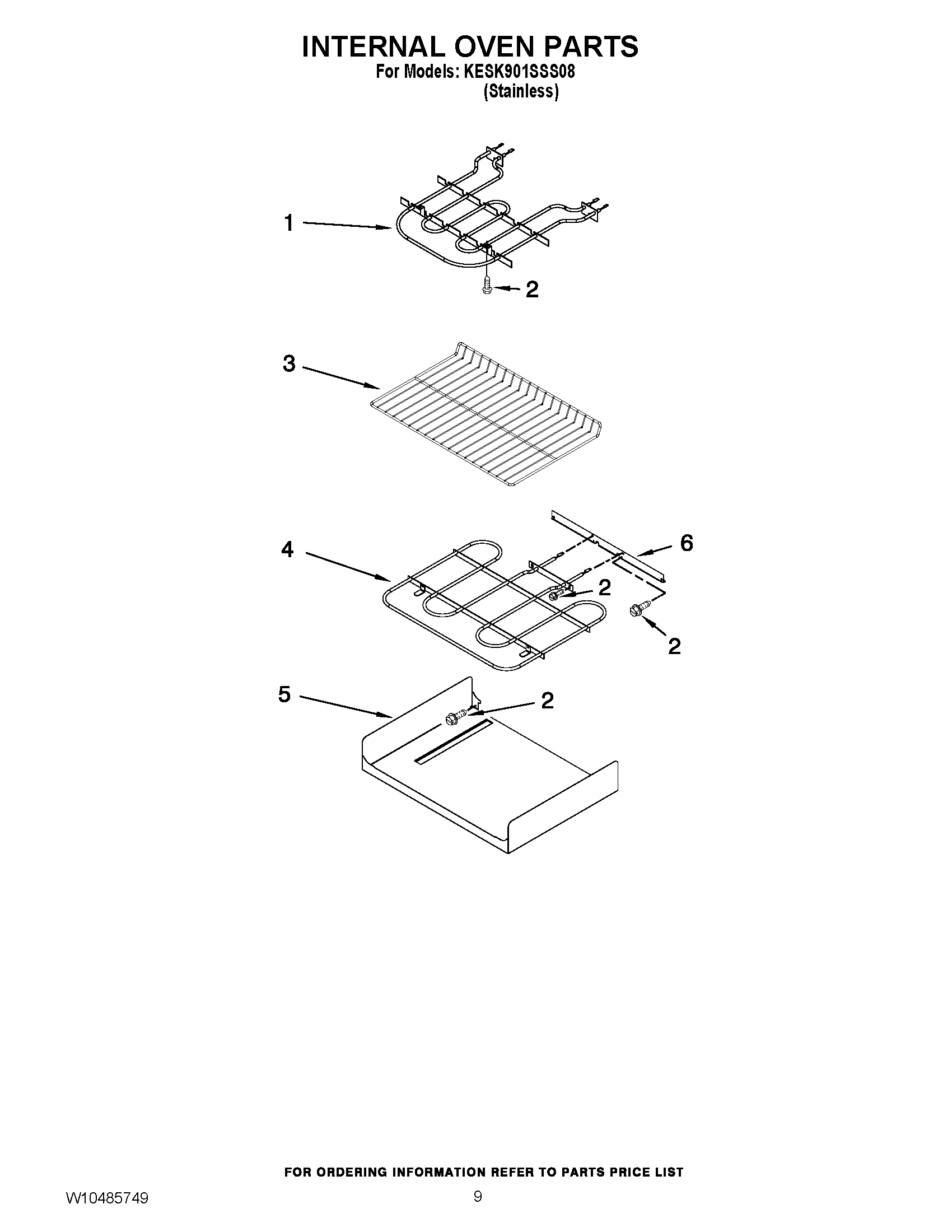 06 - INTERNAL OVEN PARTS