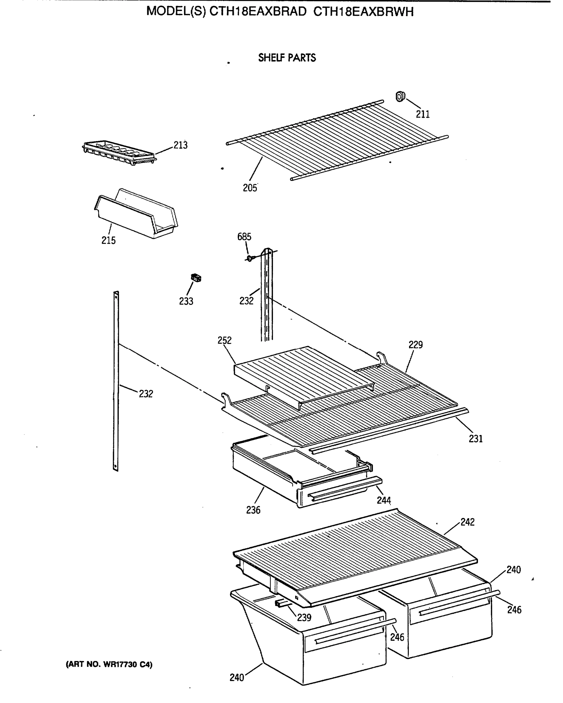 SHELF PARTS
