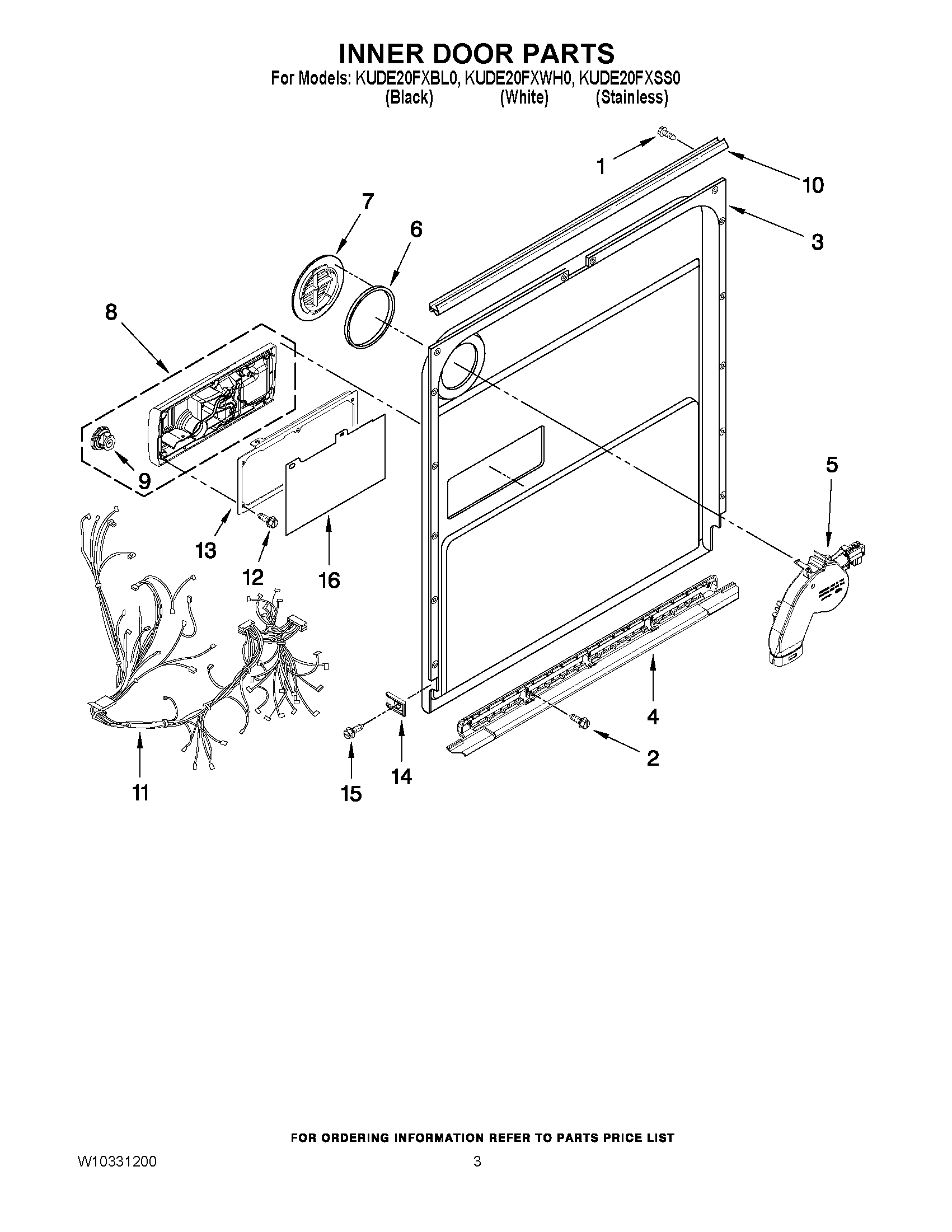 03 - INNER DOOR PARTS