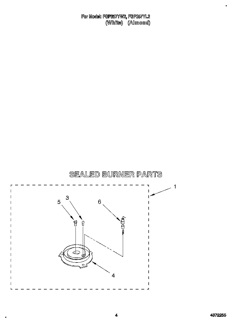 04 - SEALED BURNER, OPTIONAL