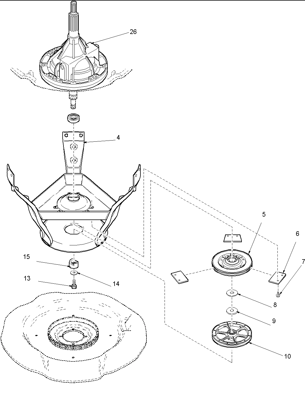 02 - BEARINGS, BRAKE & PULLEY & TRANSMISSION
