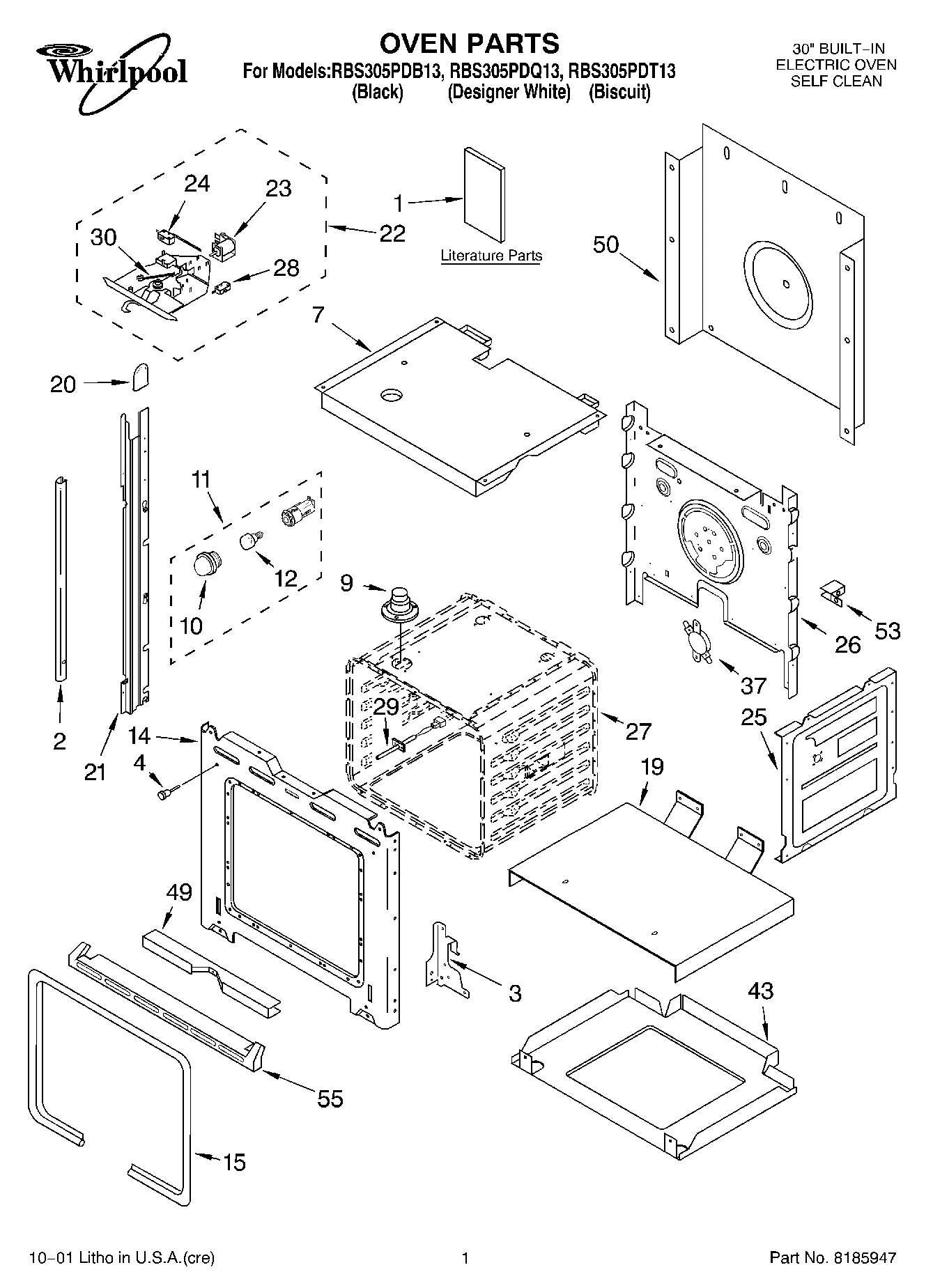 01 - OVEN, LITERATURE