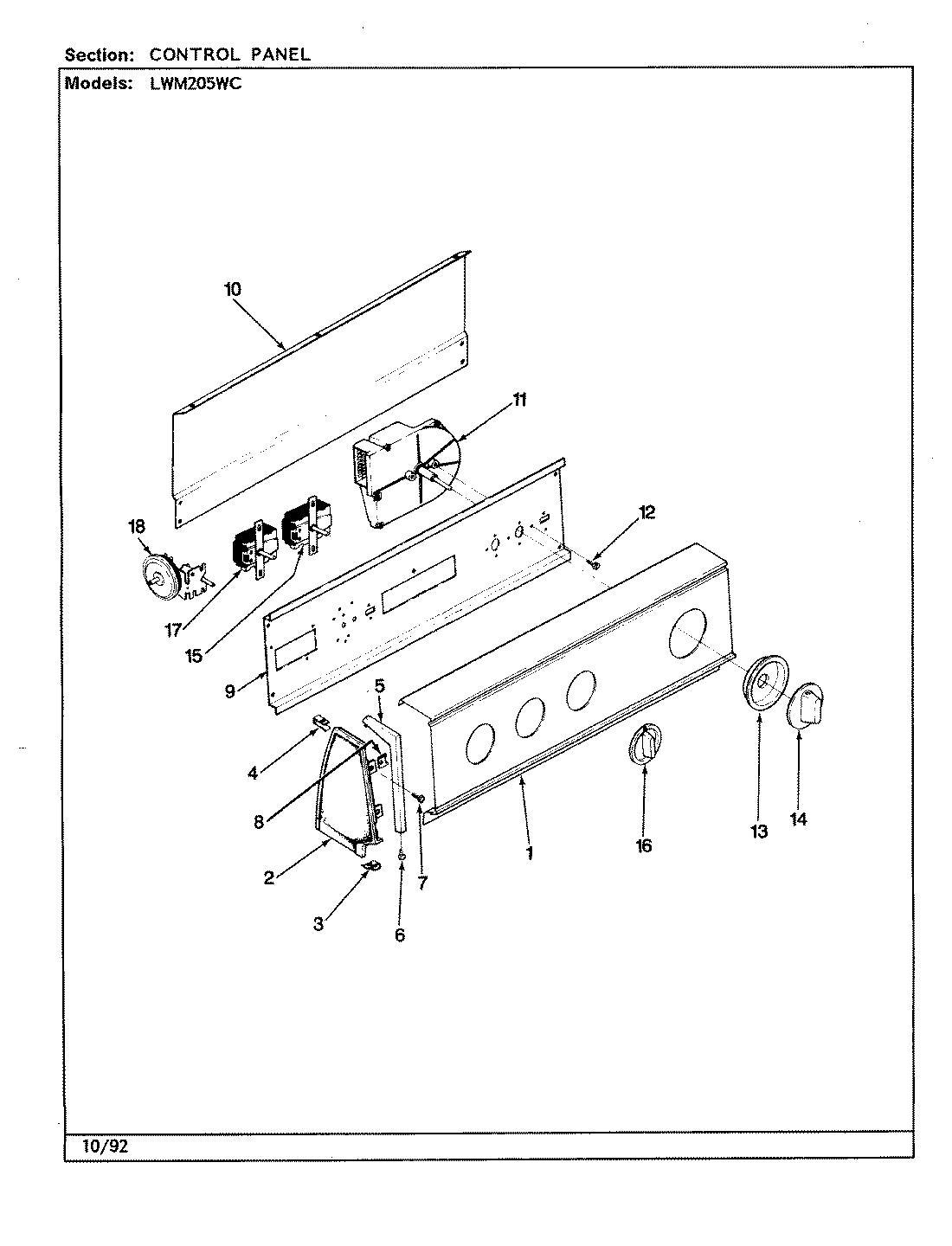 02 - CONTROL PANEL (REV. A-D)(WHT)