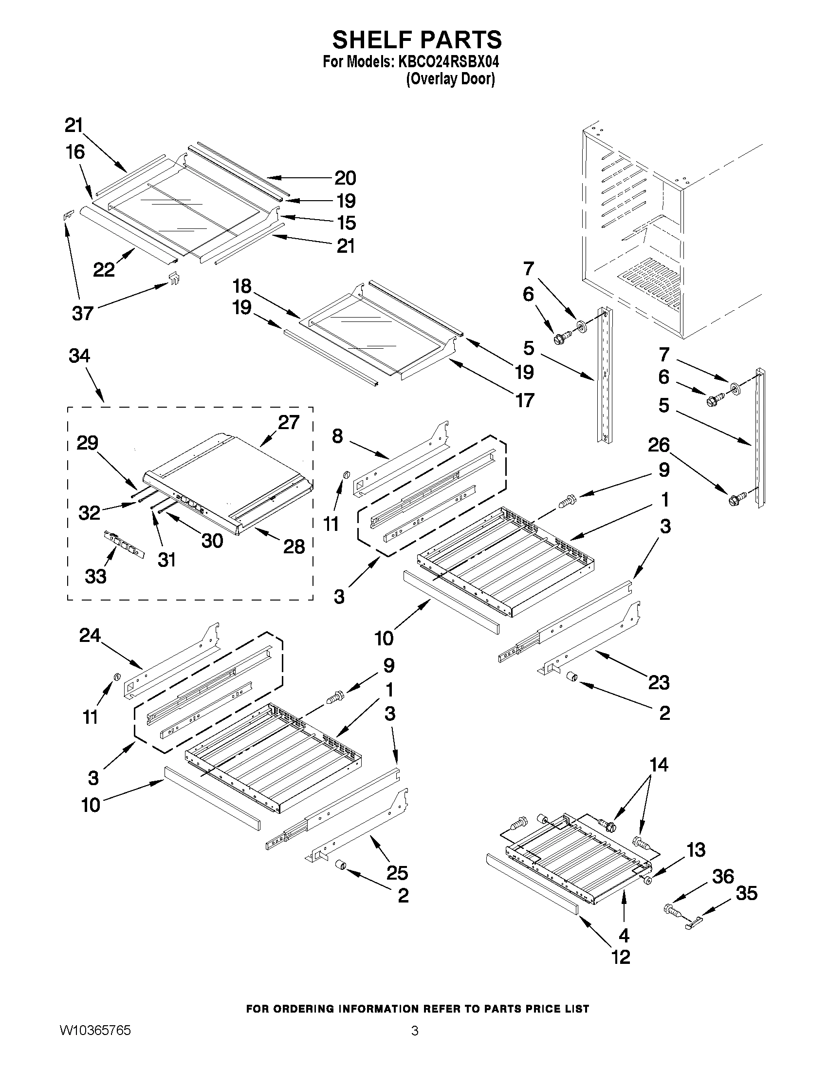 02 - SHELF PARTS