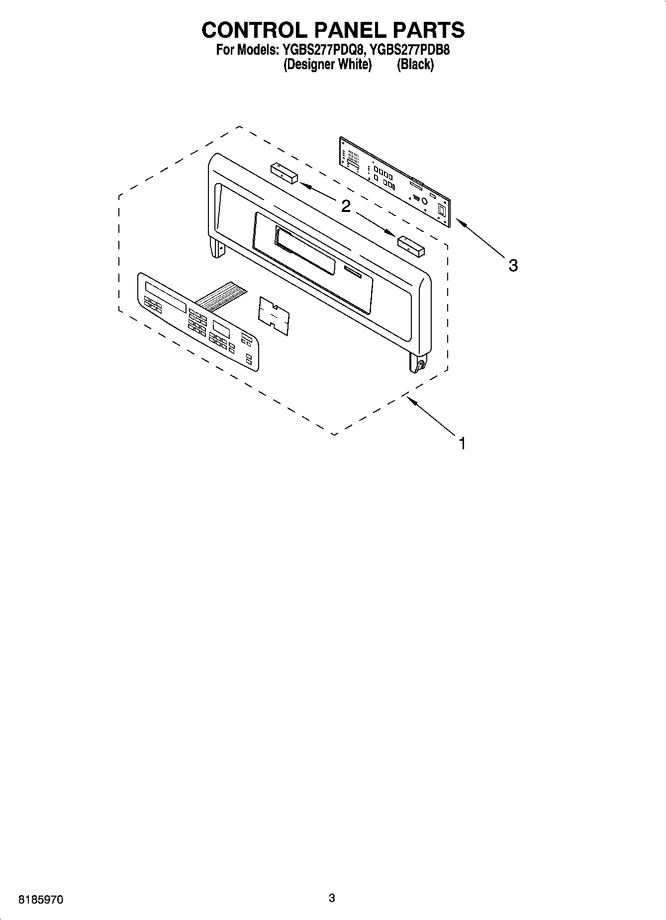 02 - CONTROL PANEL PARTS