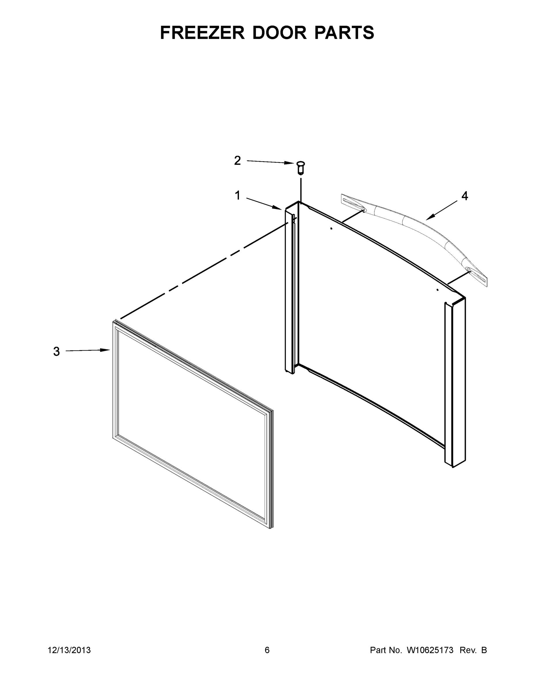 04 - FREEZER DOOR PARTS