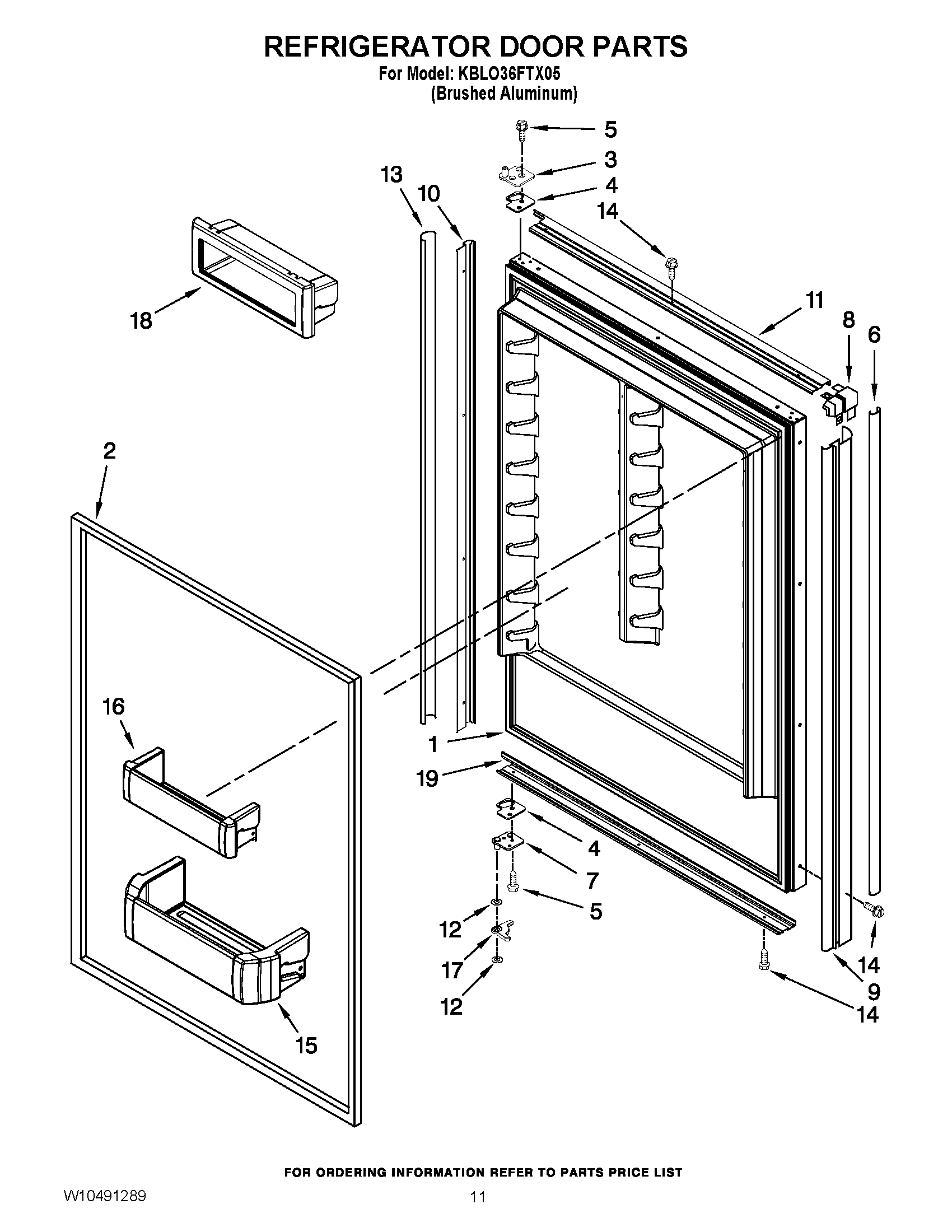 07 - REFRIGERATOR DOOR PARTS