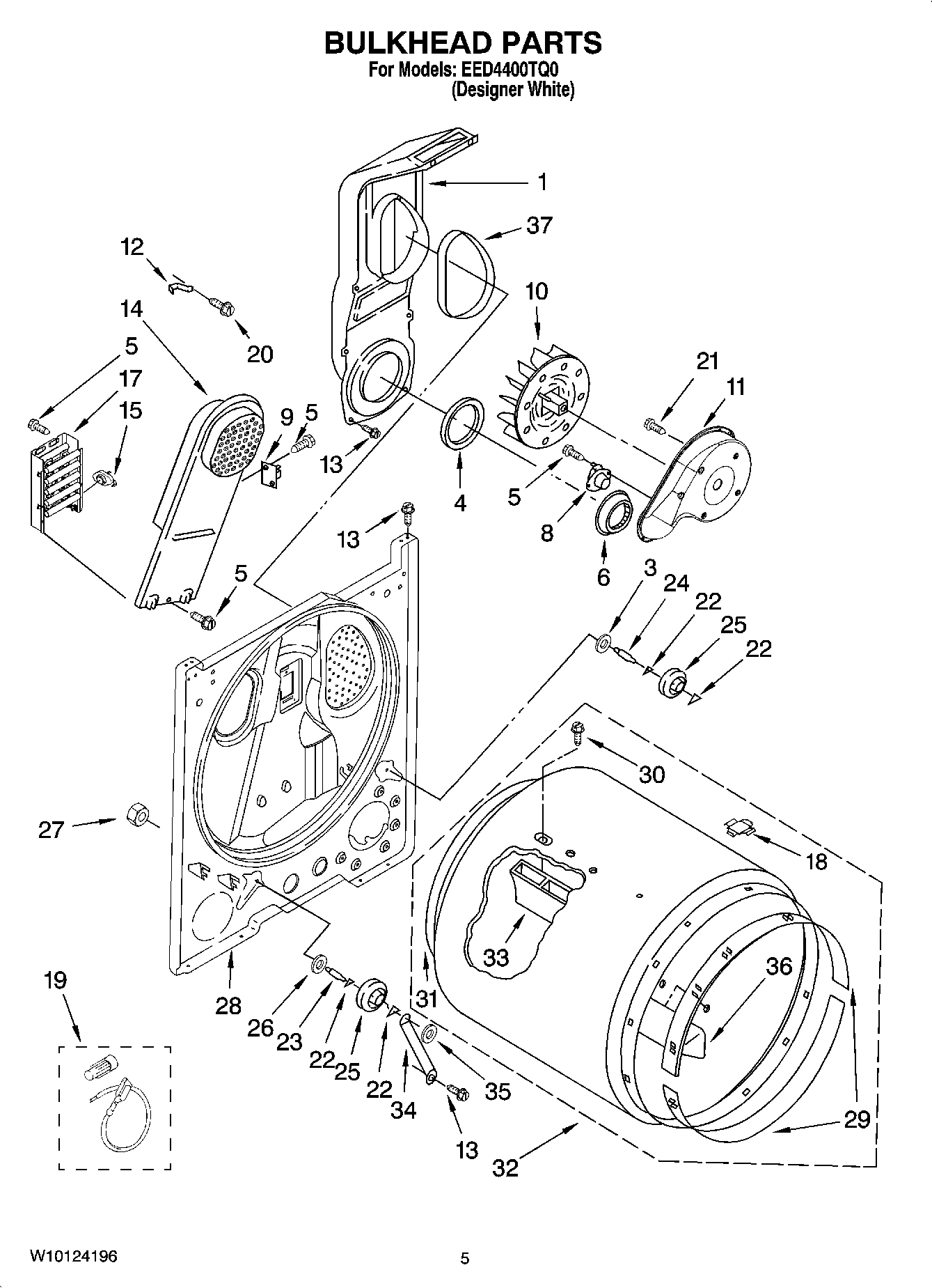 03 - BULKHEAD PARTS, OPTIONAL PARTS (NOT INCLUDED)