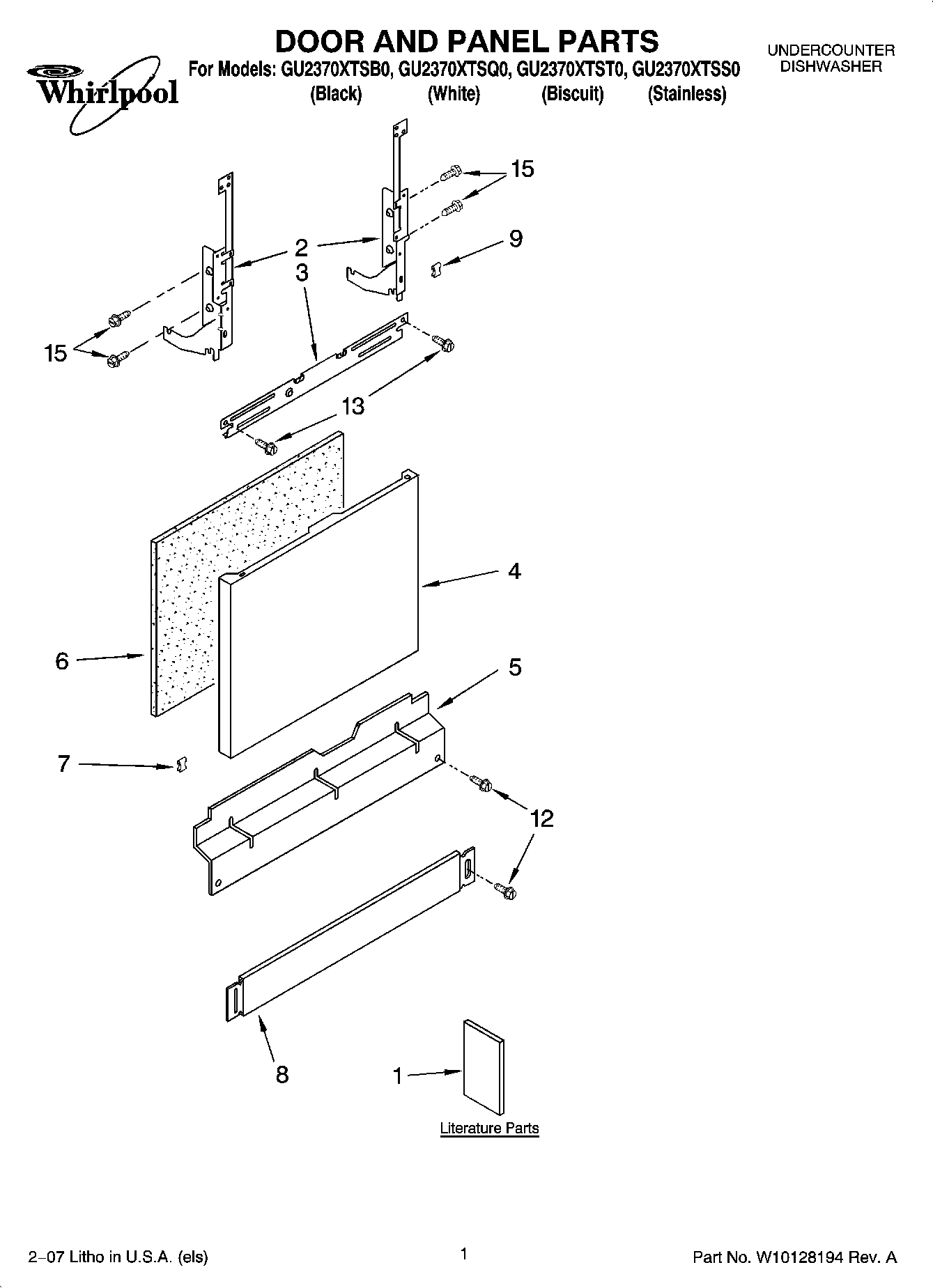 01 - DOOR AND PANEL PARTS