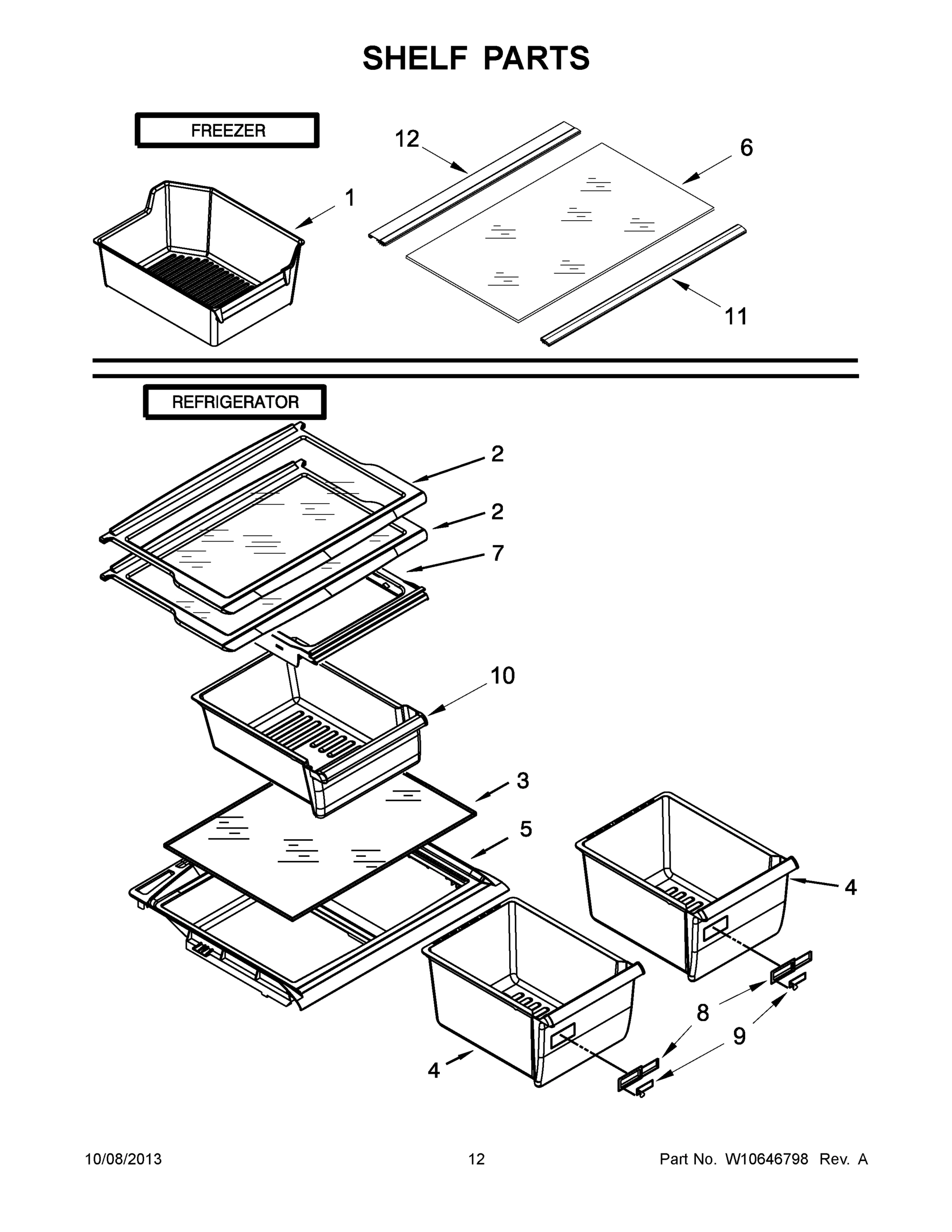 07 - SHELF PARTS