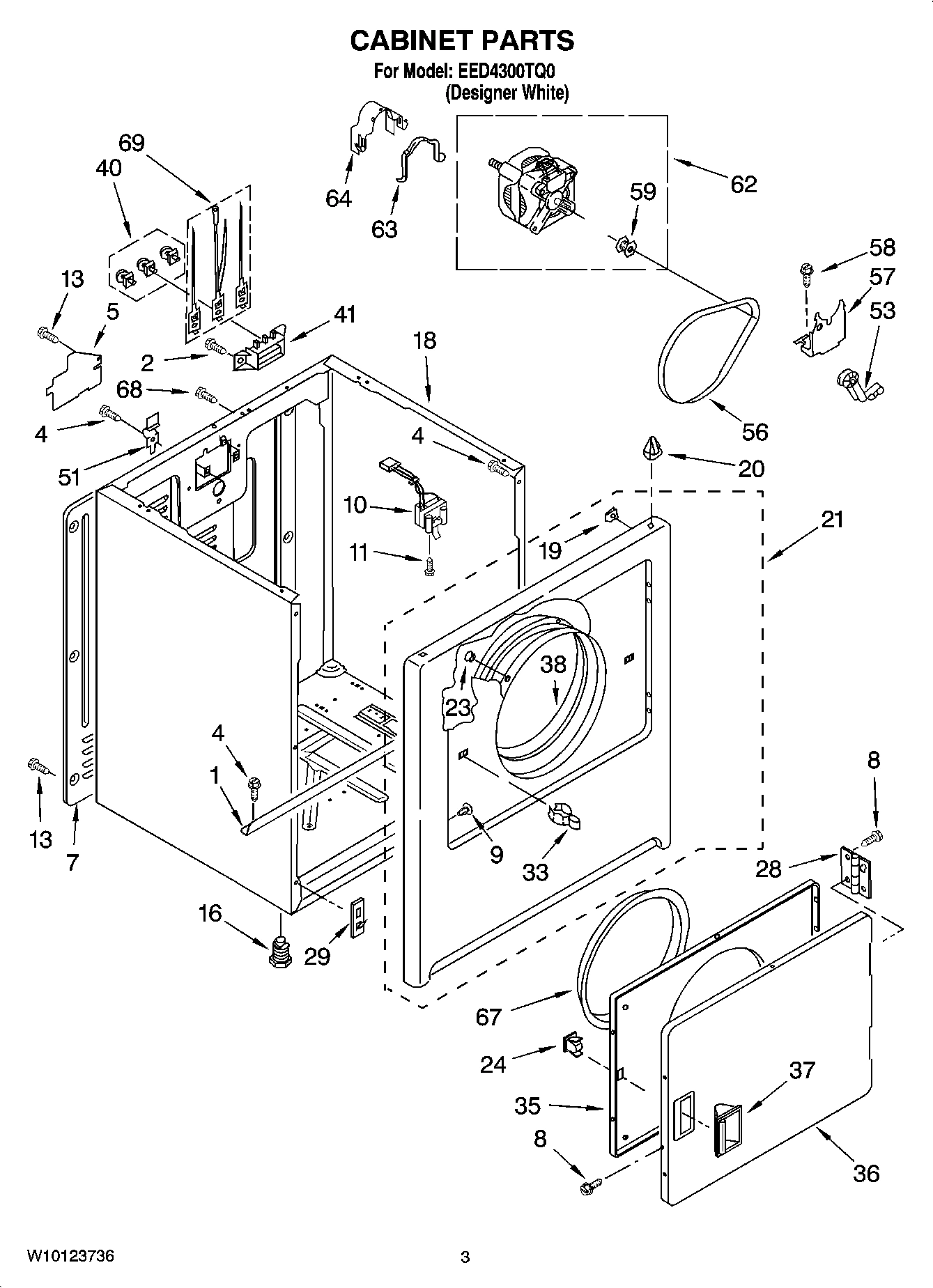 02 - CABINET PARTS