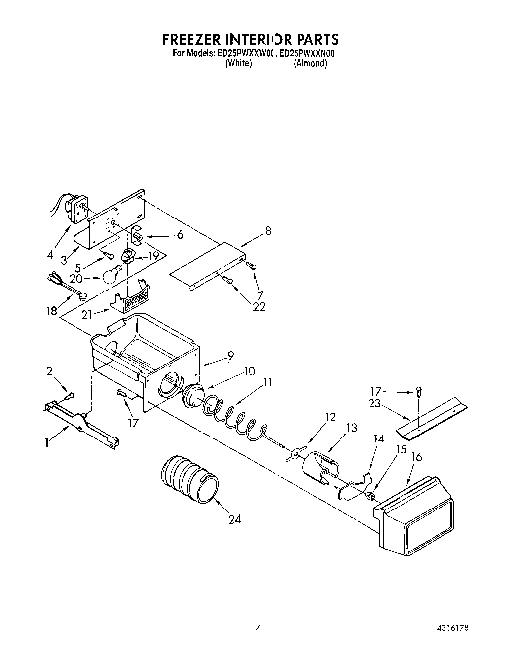 05 - FREEZER INTERIOR