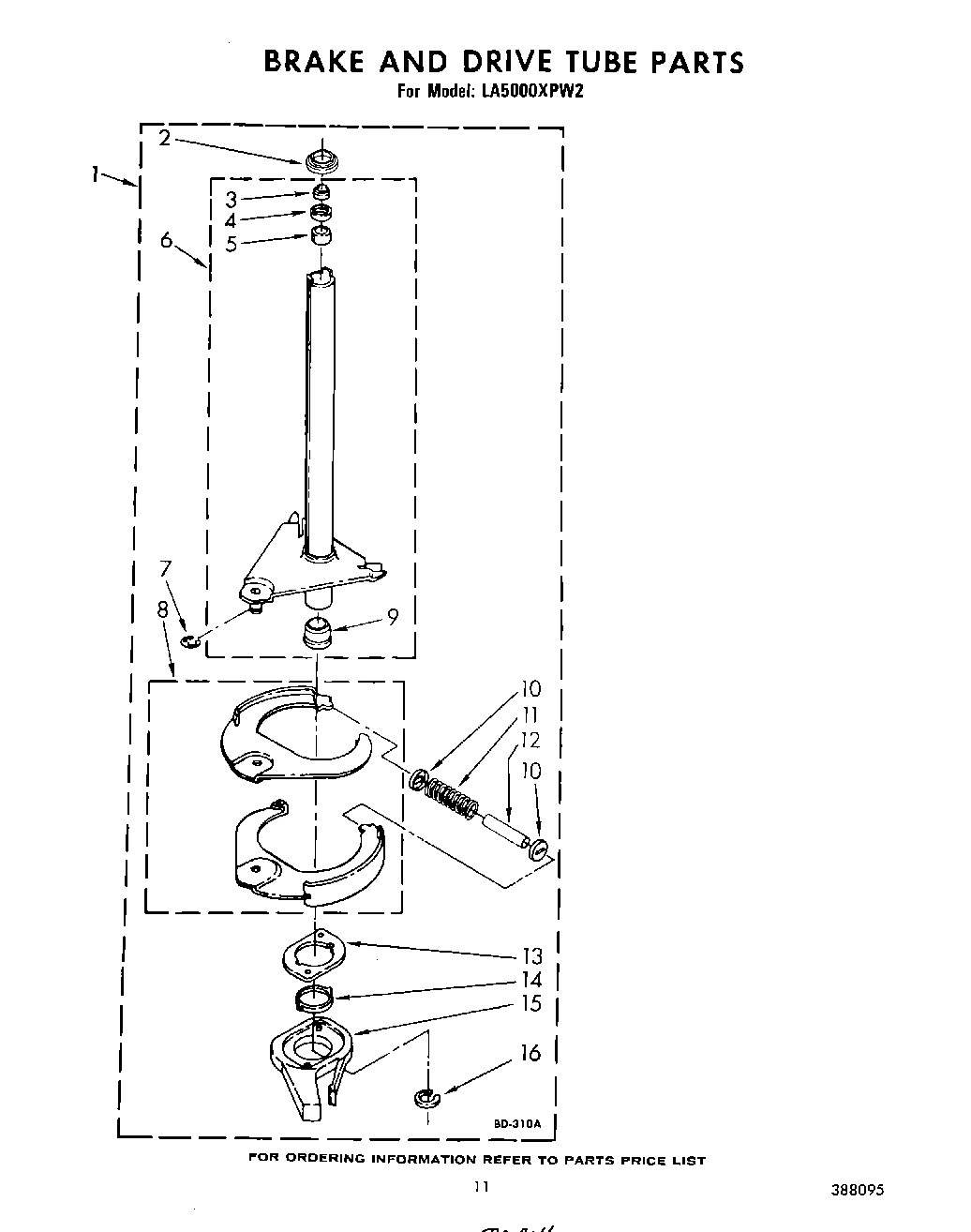 09 - BRAKE AND DRIVE TUBE