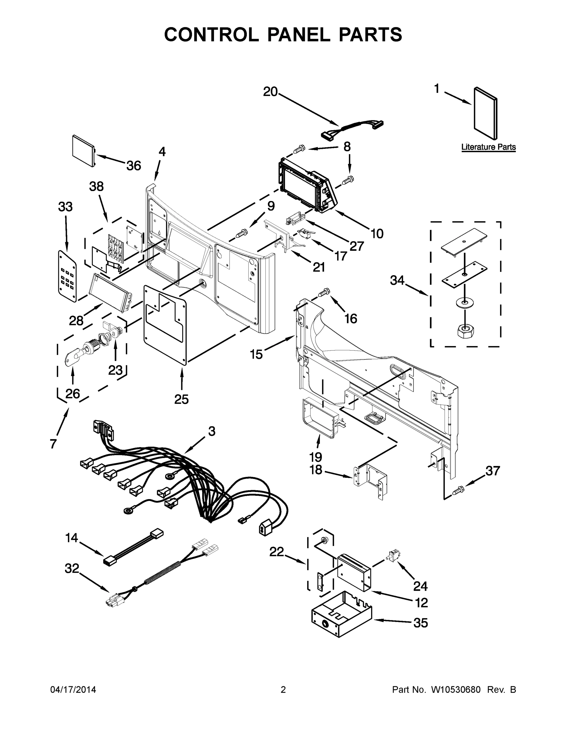 02 - CONTROL PANEL PARTS