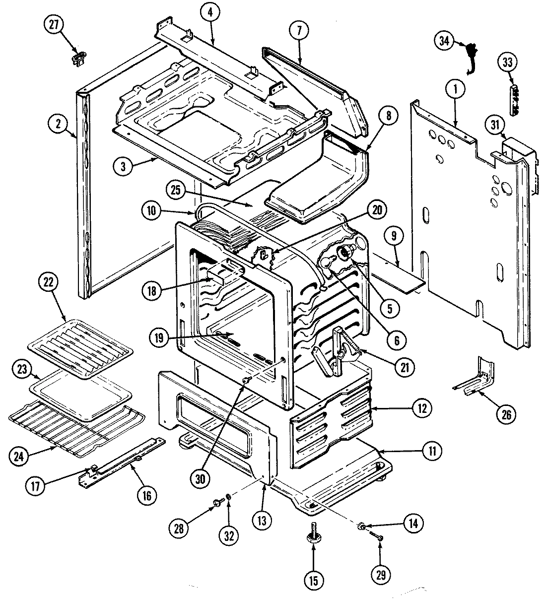 01 - BODY/OVEN