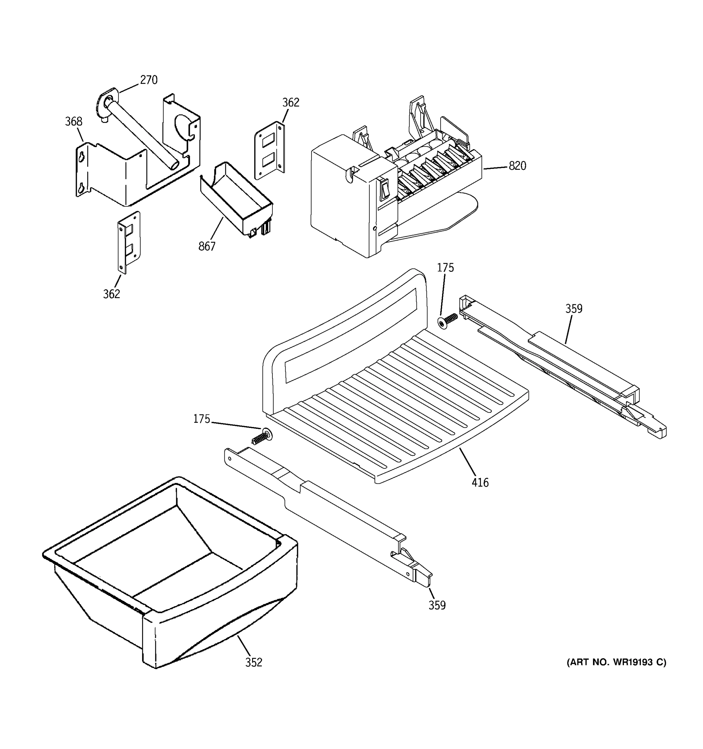 ICE MAKER & DISPENSER
