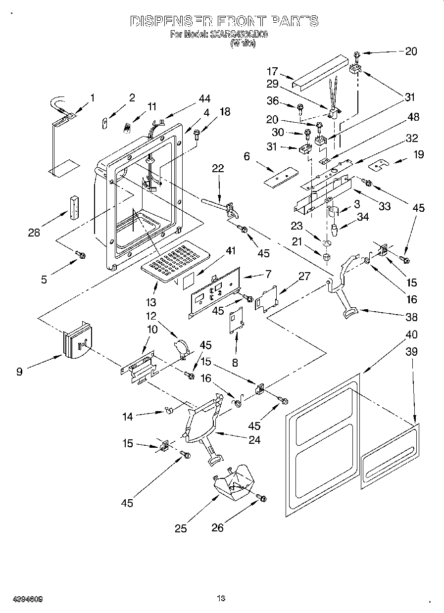07 - DISPENSER FRONT