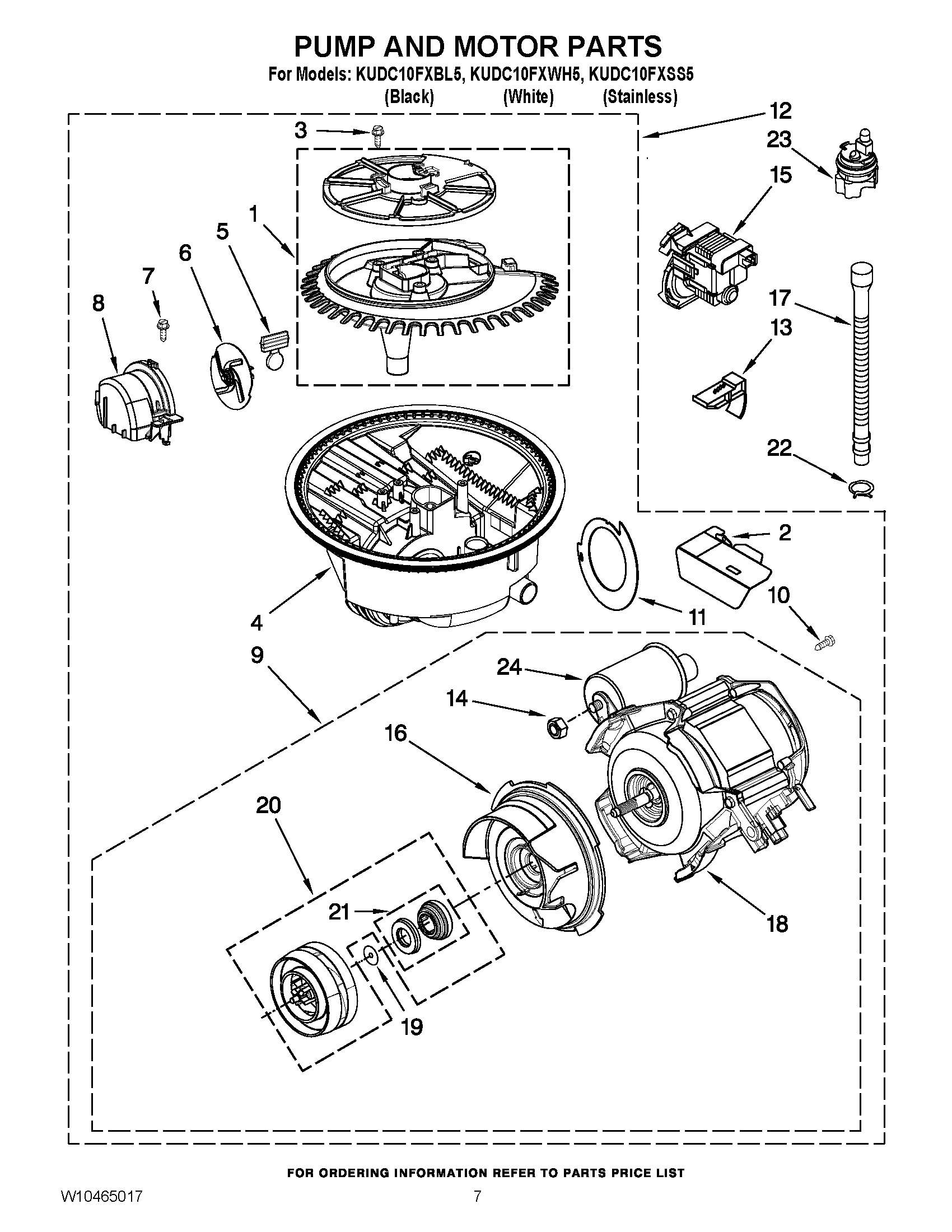 06 - PUMP AND MOTOR PARTS