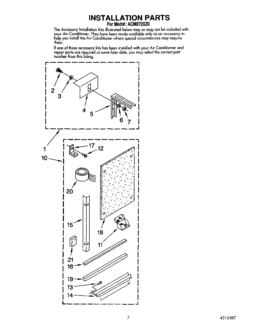 04 - INSTALLATION PARTS