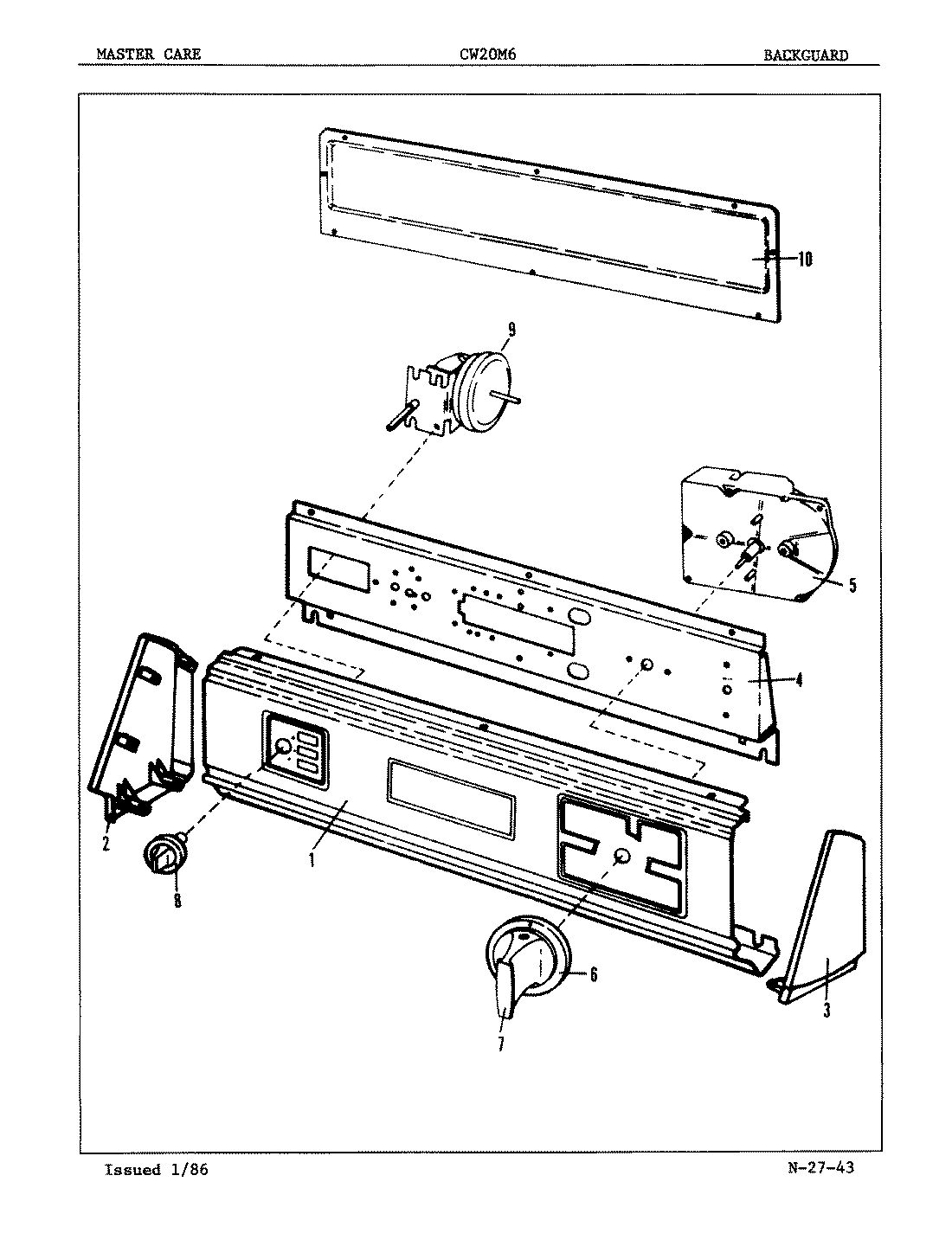 02 - CONTROL PANEL (ORIG. REV. A-B)