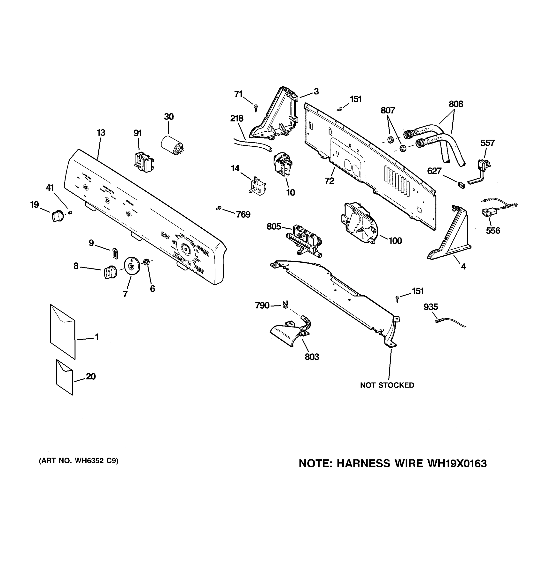 CONTROLS & BACKSPLASH