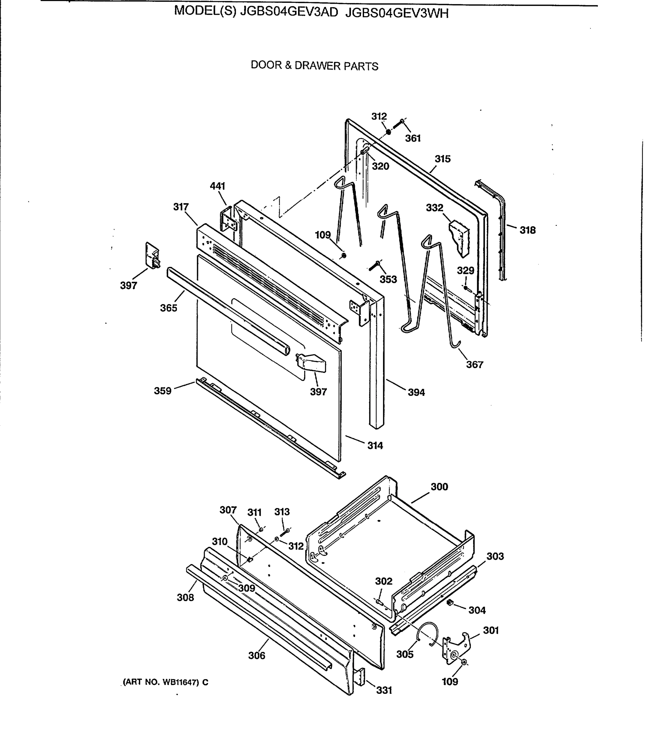 DOOR & DRAWER PARTS