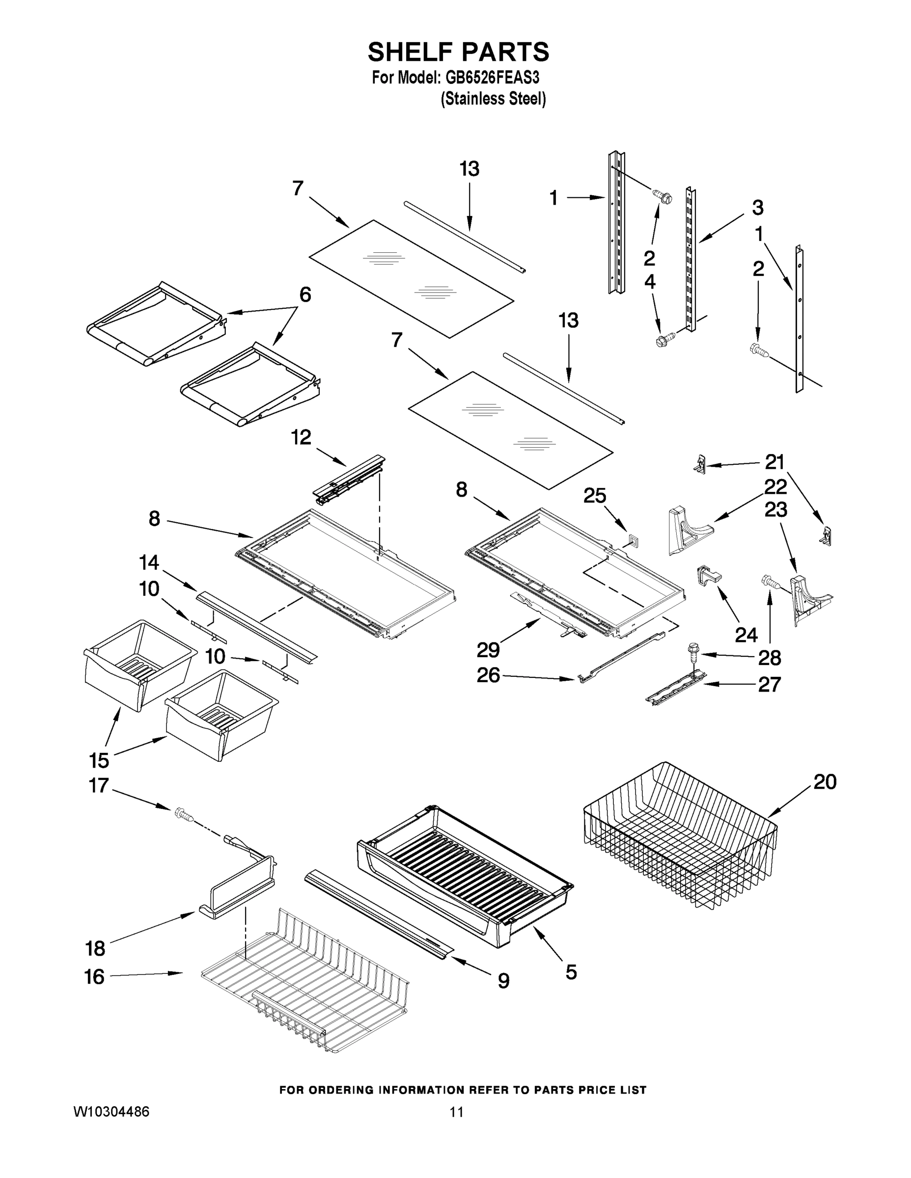 06 - SHELF PARTS
