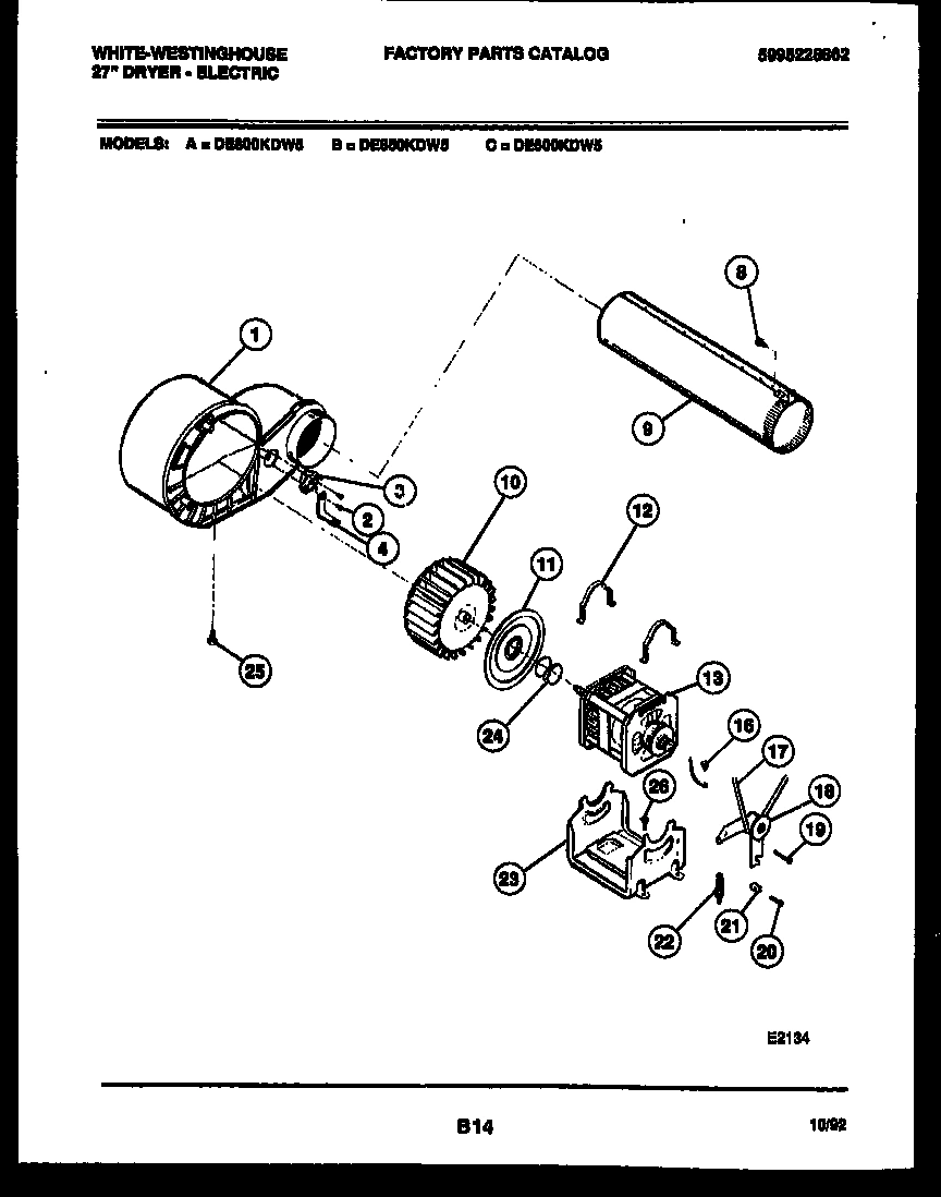 05 - BLOWER AND DRIVE PARTS