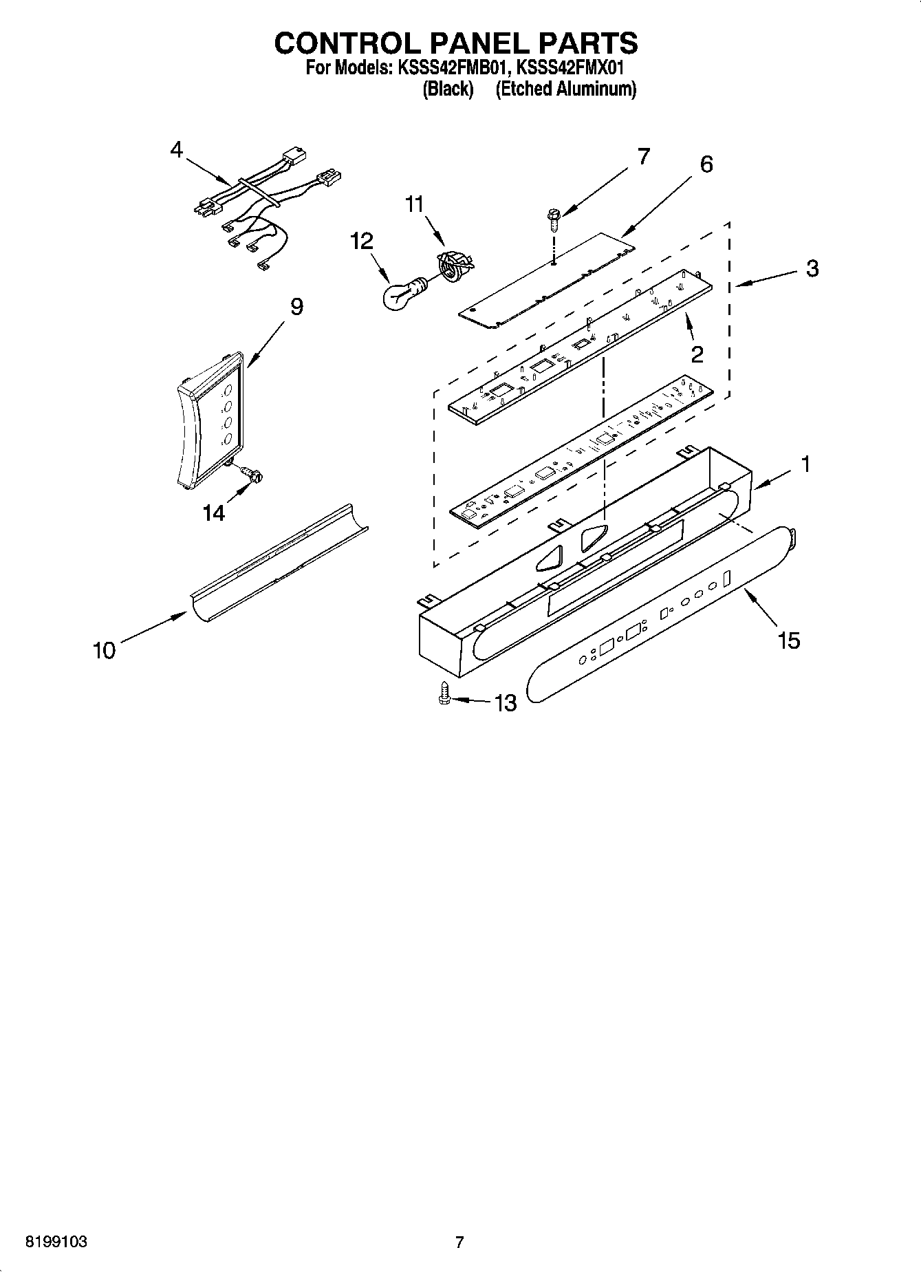 05 - CONTROL PANEL PARTS