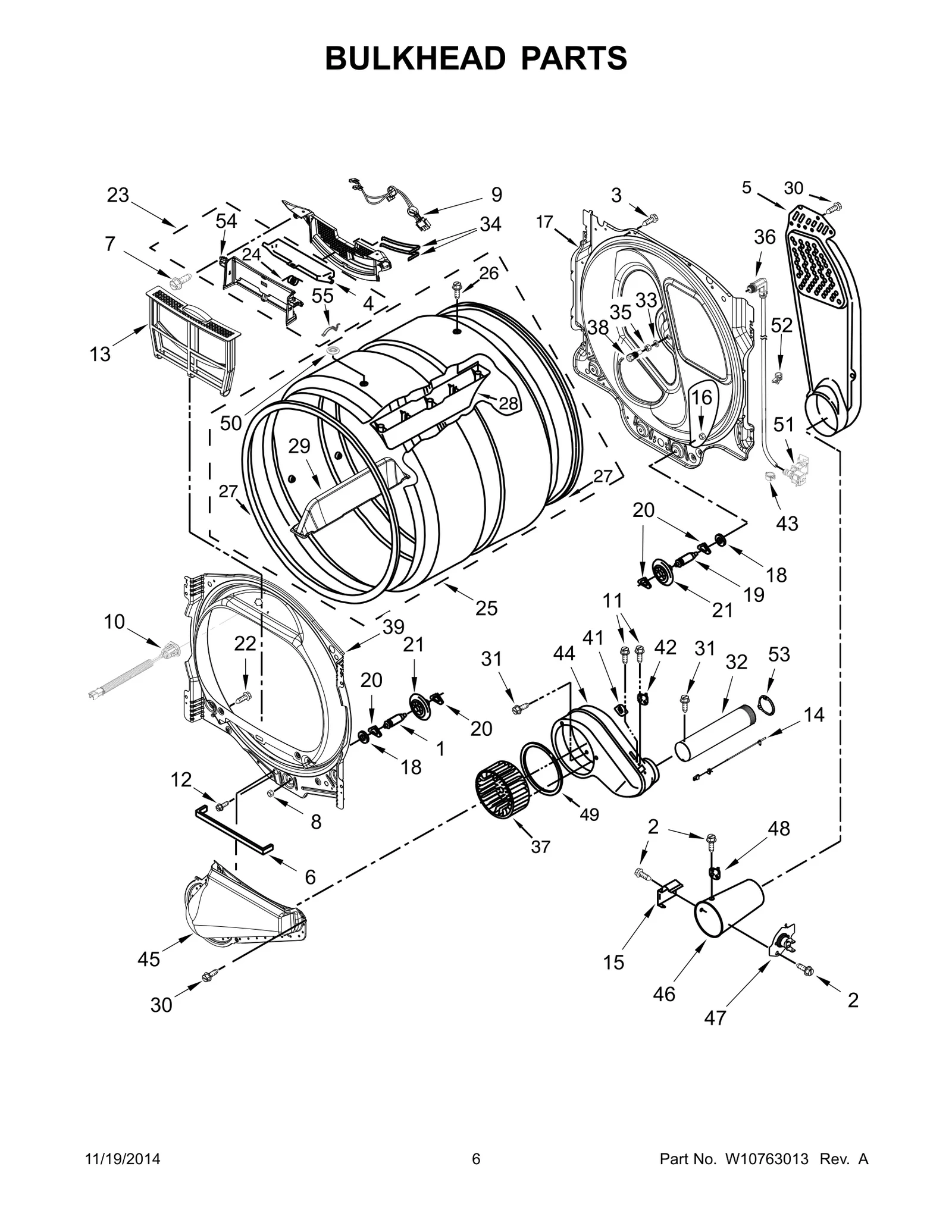 BULKHEAD PARTS