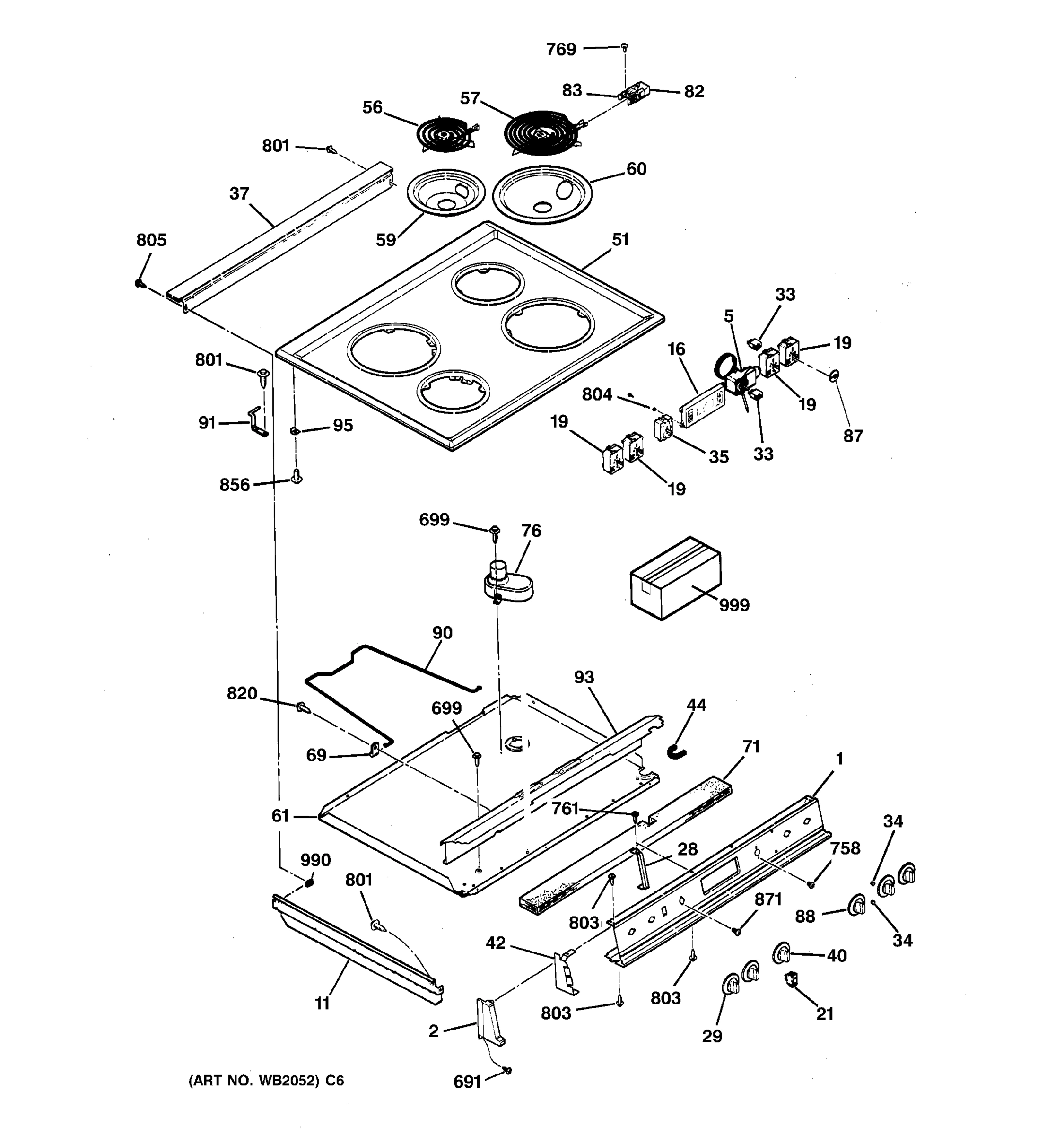 CONTROLS & COOKTOP