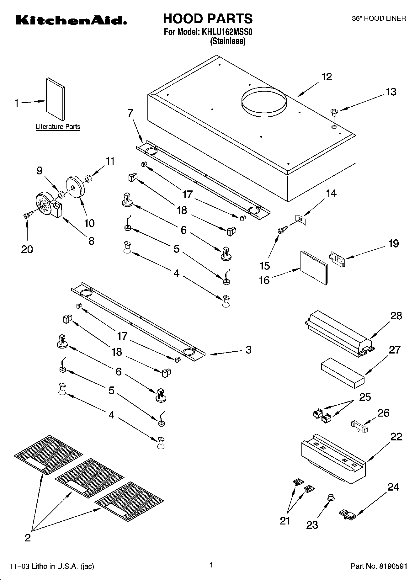 01 - HOOD PARTS