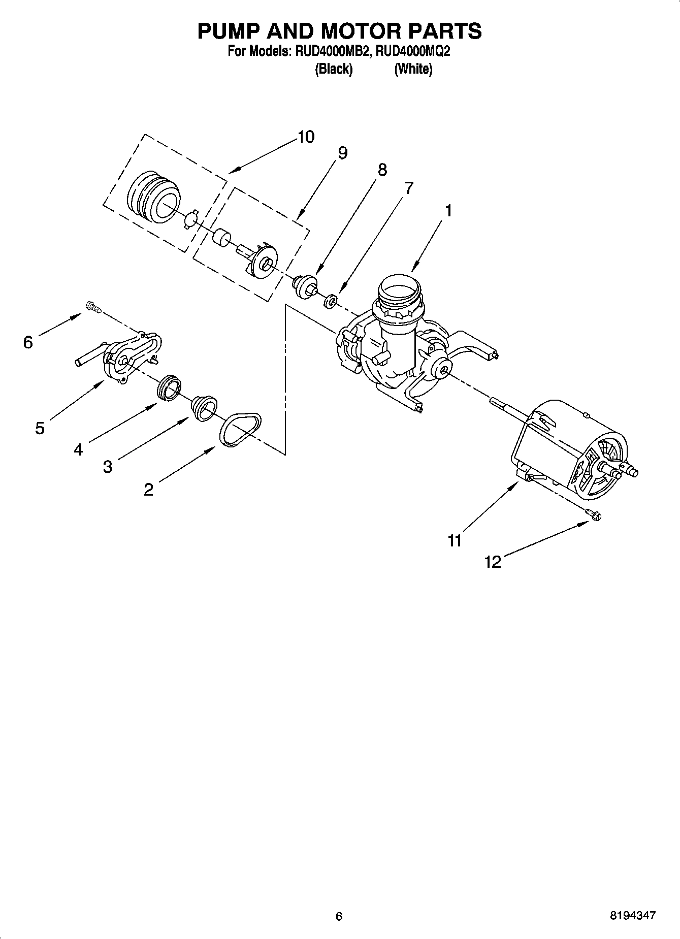 05 - PUMP AND MOTOR PARTS