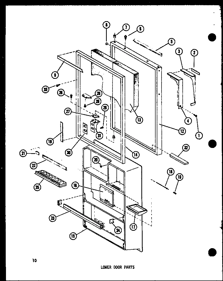 06 - LOWER DOOR PARTS