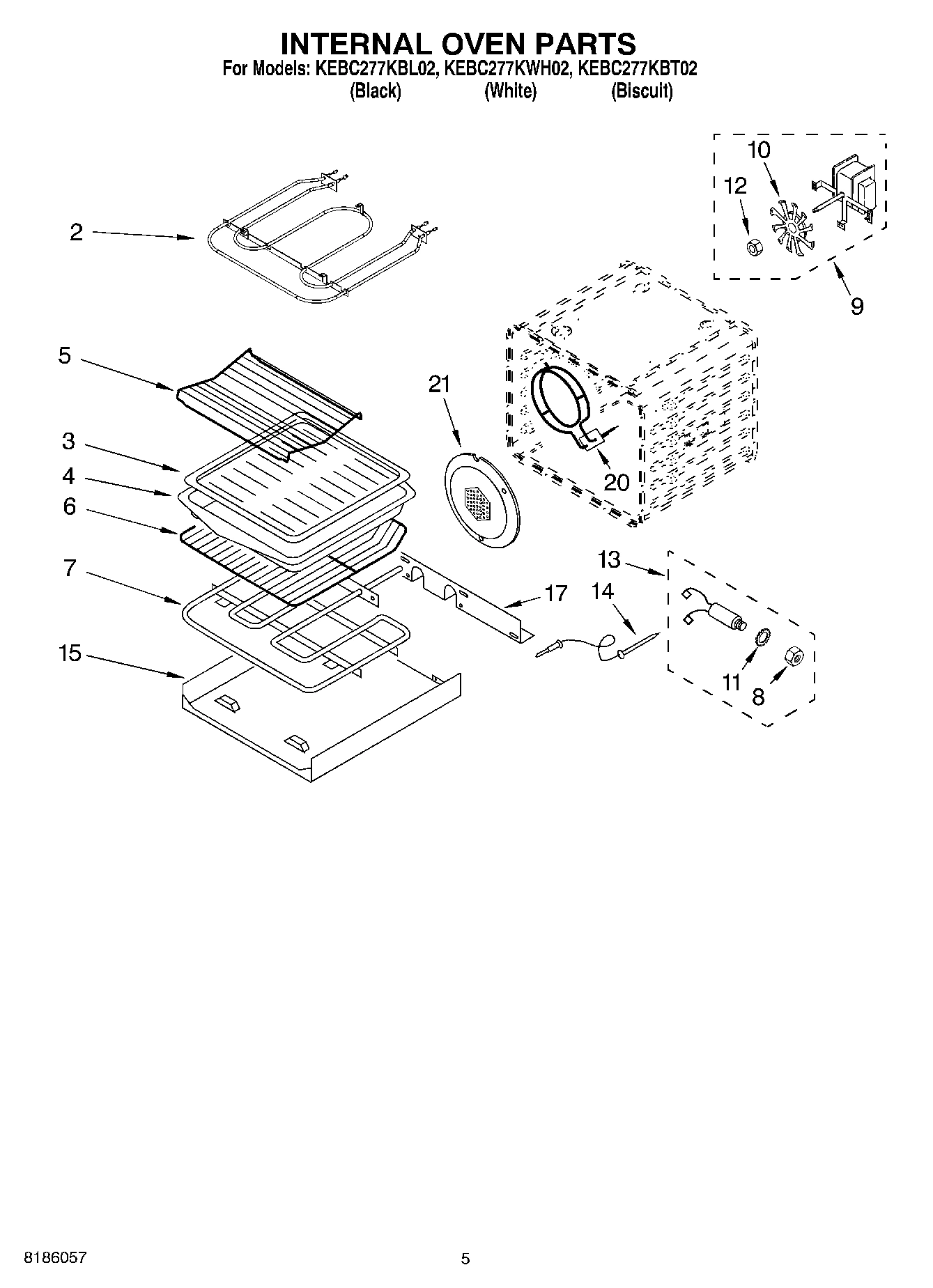 04 - INTERNAL OVEN PARTS
