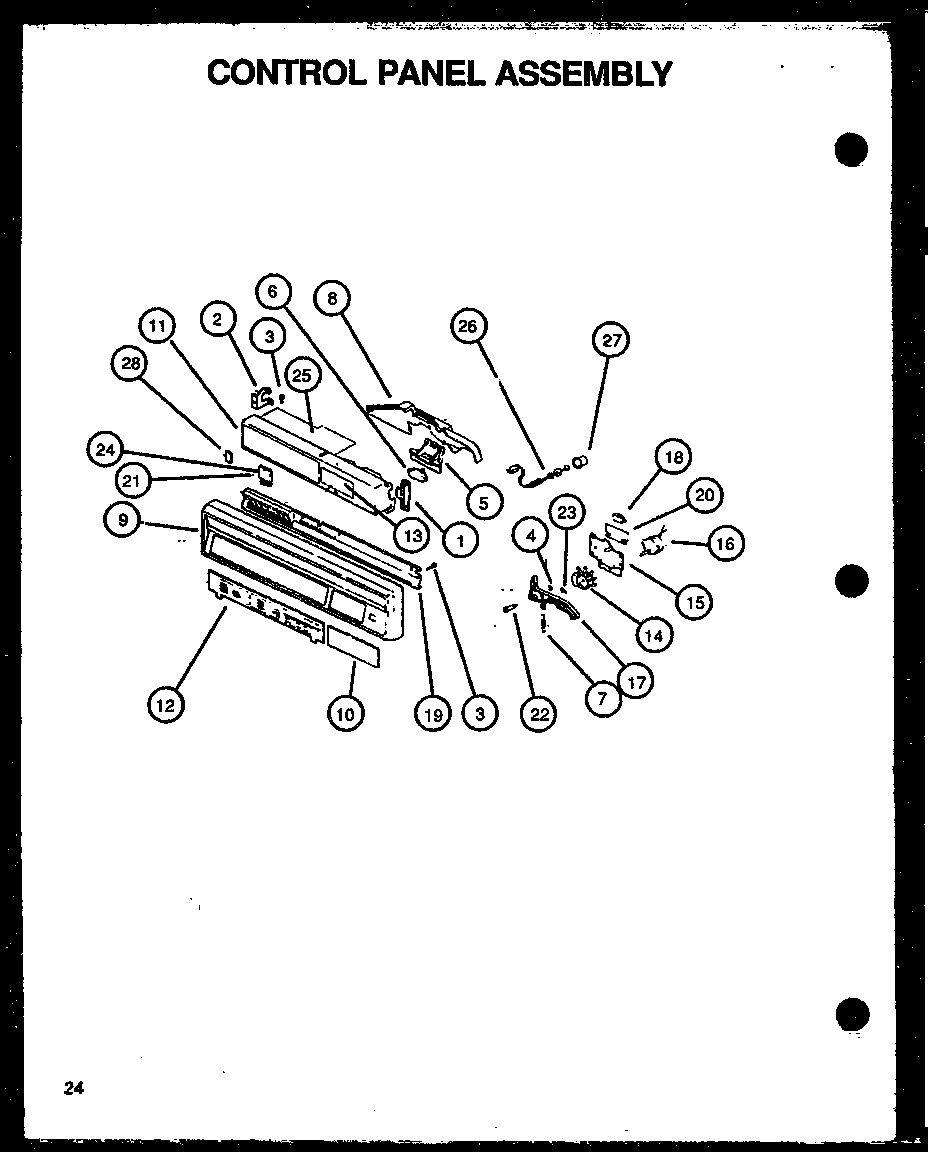 02 - CONTROL PANEL ASSY