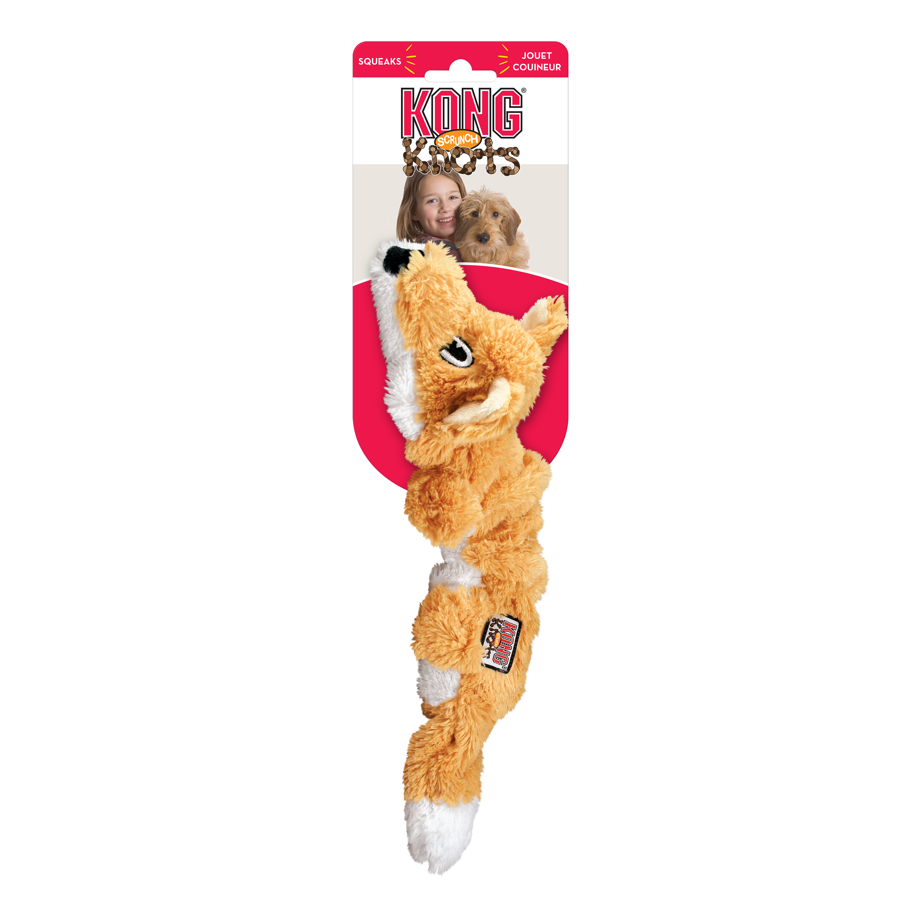 Scrunch Knots Fox onpack Produktbild