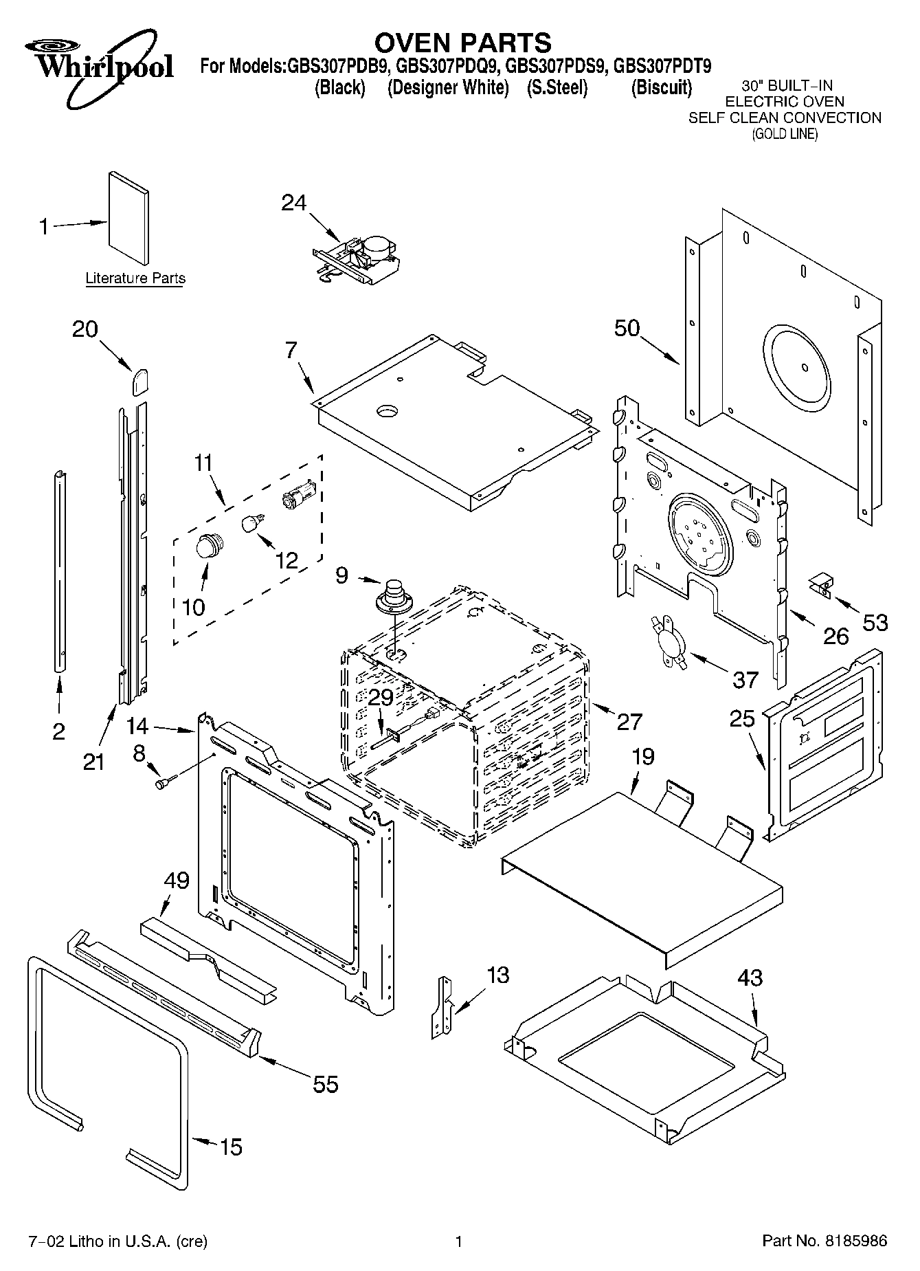 01 - OVEN, LITERATURE