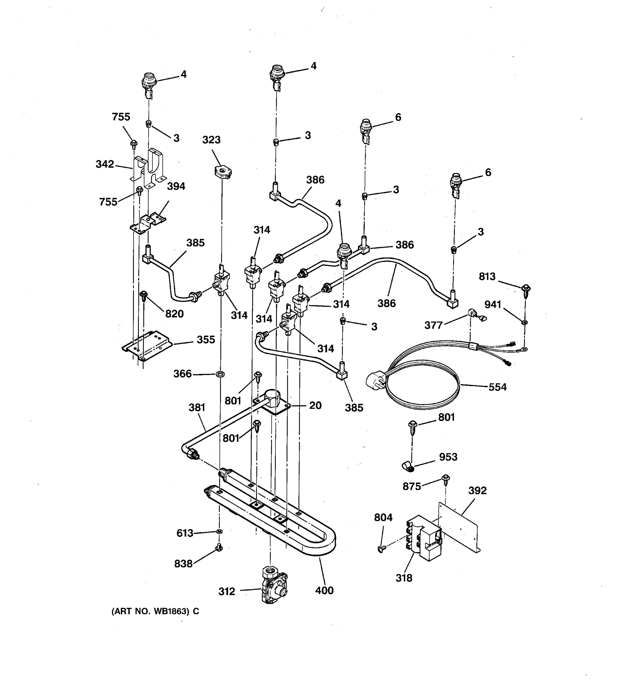 GAS & BURNER PARTS