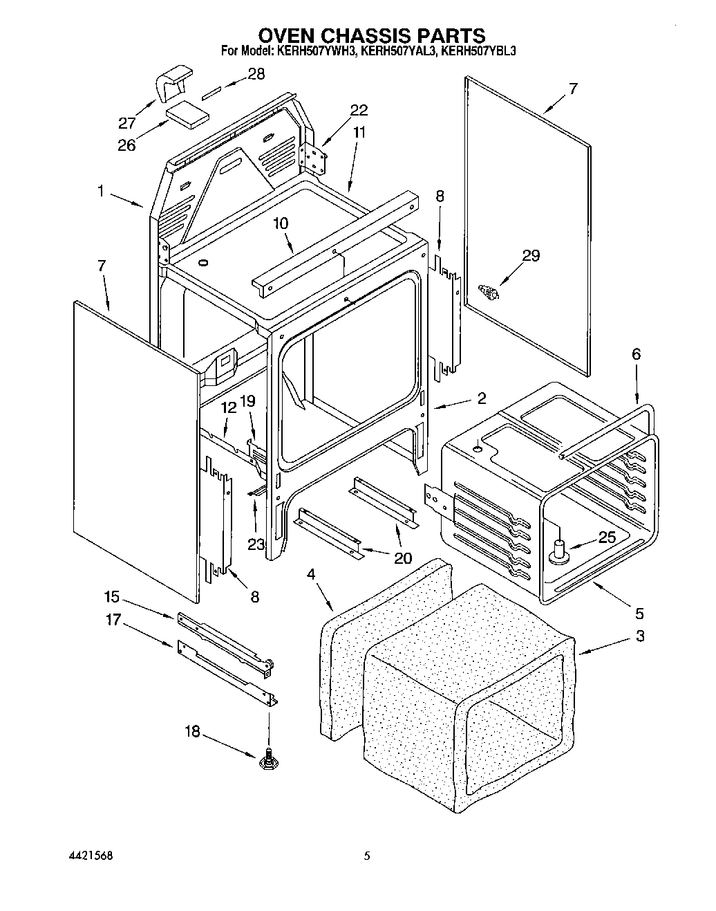 04 - OVEN CHASSIS