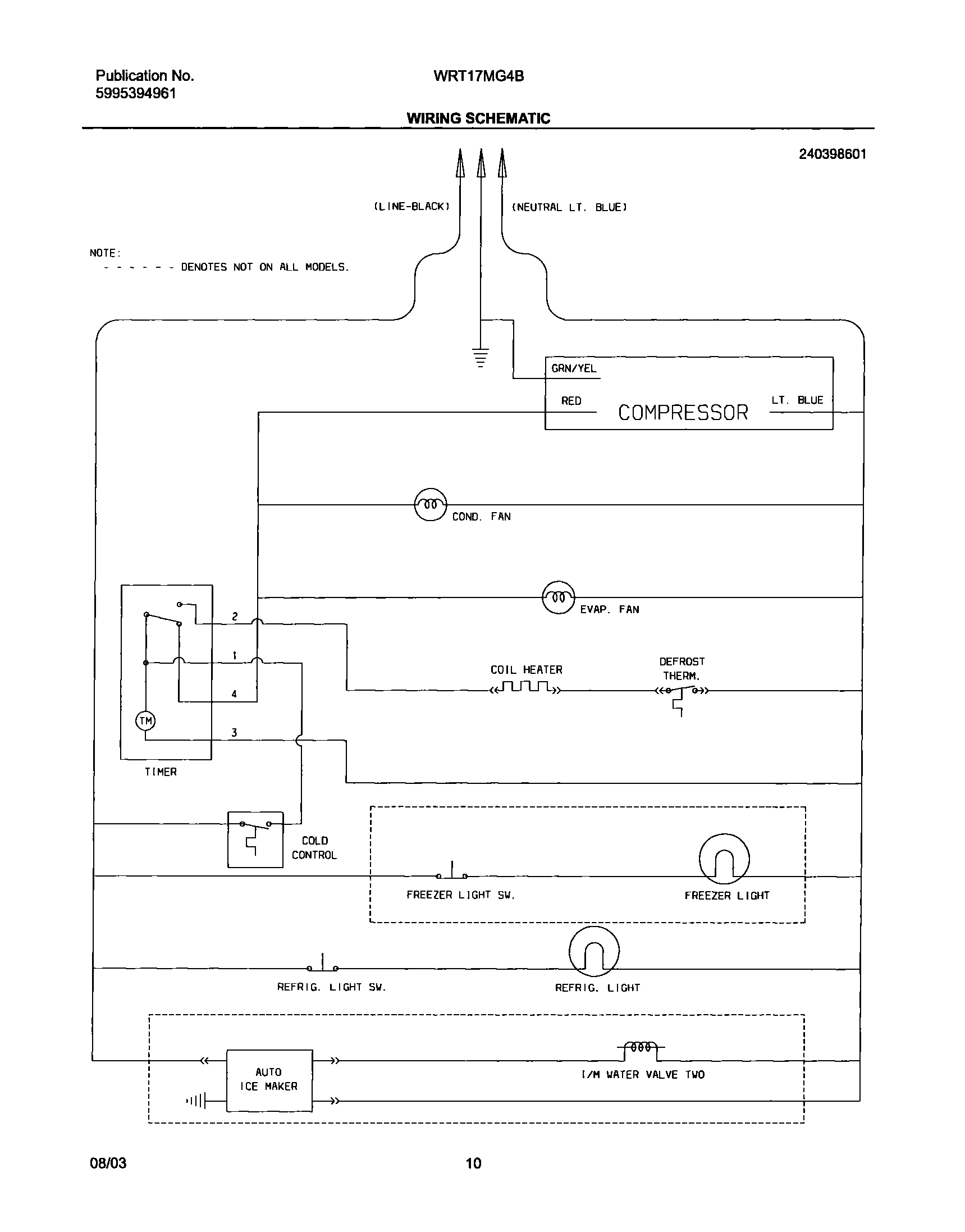 10 - WIRING SCHEMATIC