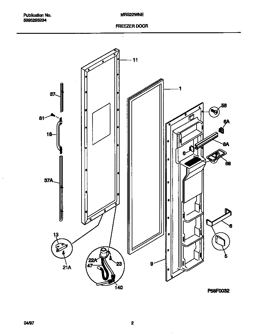 02 - FREEZER DOOR