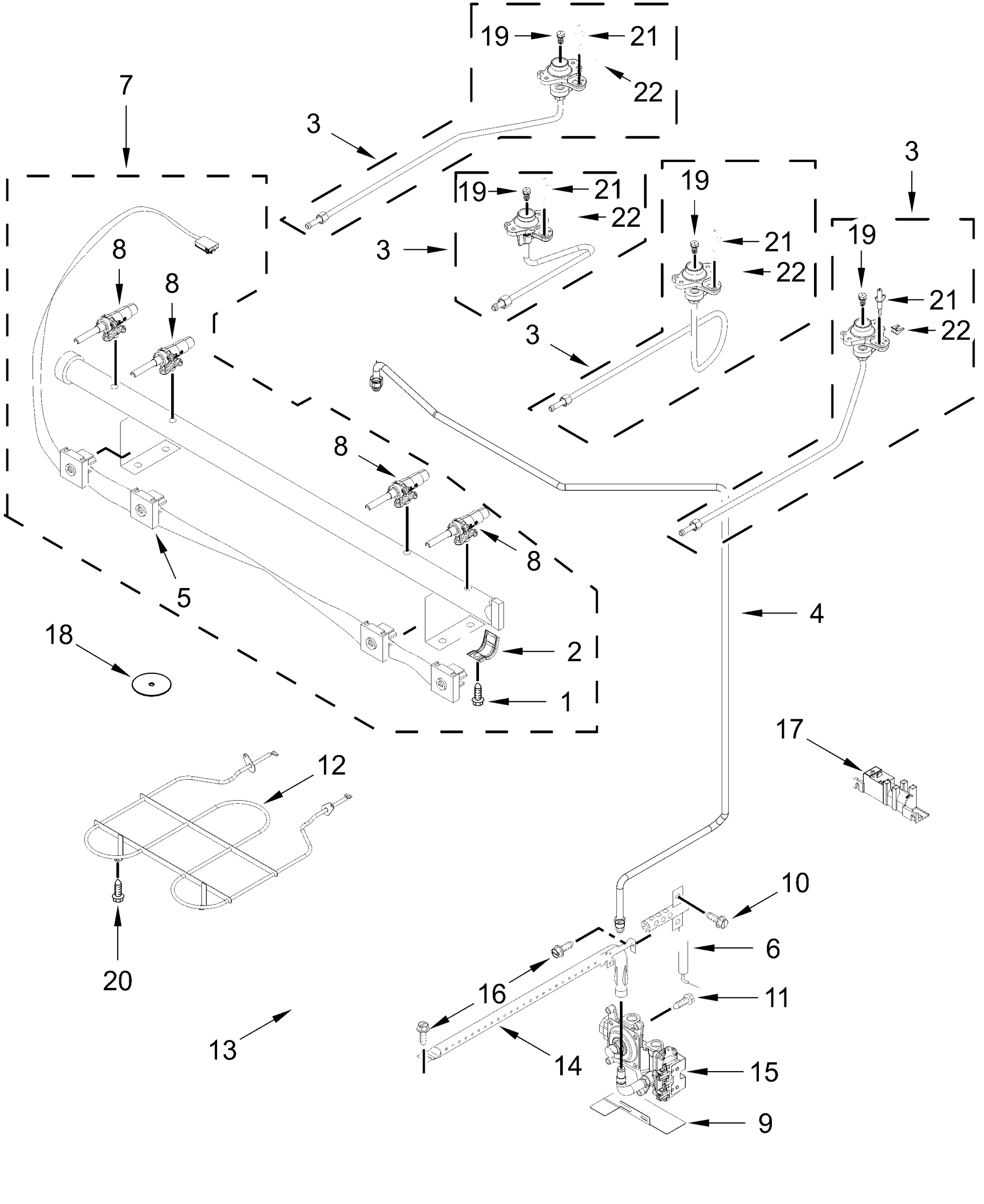 MANIFOLD PARTS